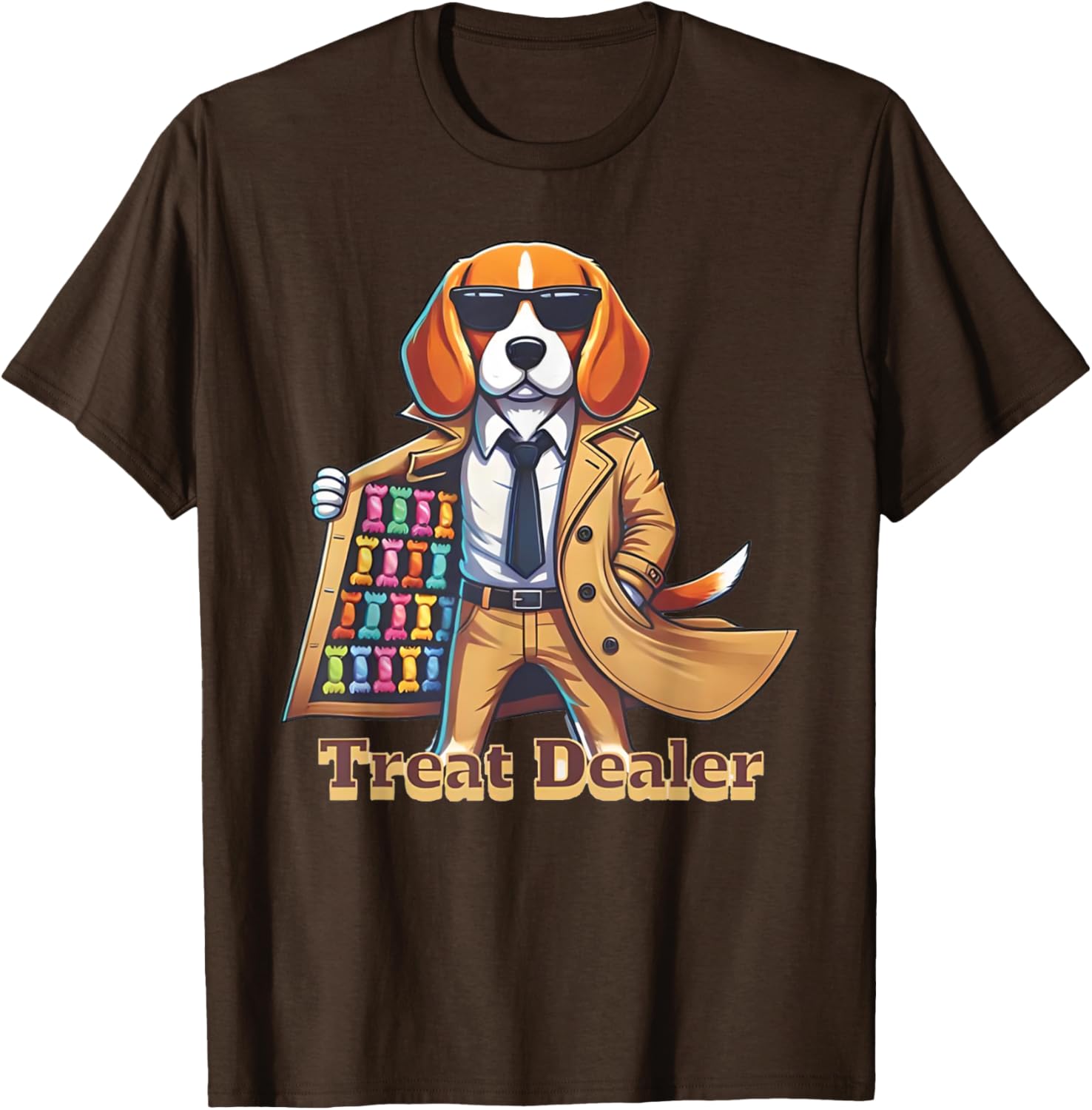 Funny Beagle Lover T-Shirt for Dog Treat Dealers - Perfect Gift for Dog Owners - 10