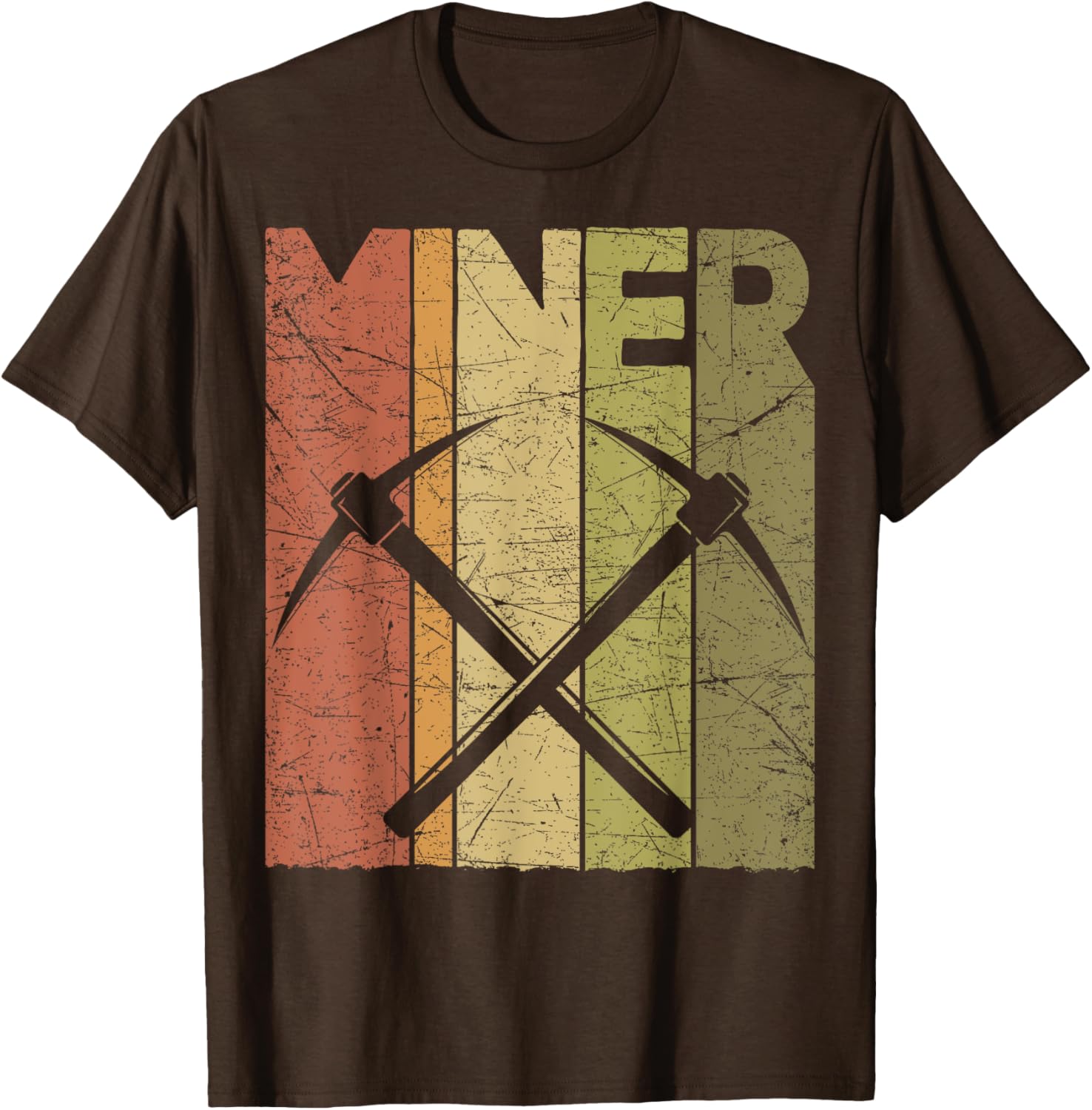 Vintage Coal Miner T-Shirt Retro Underground Mining Apparel for Fans - 3