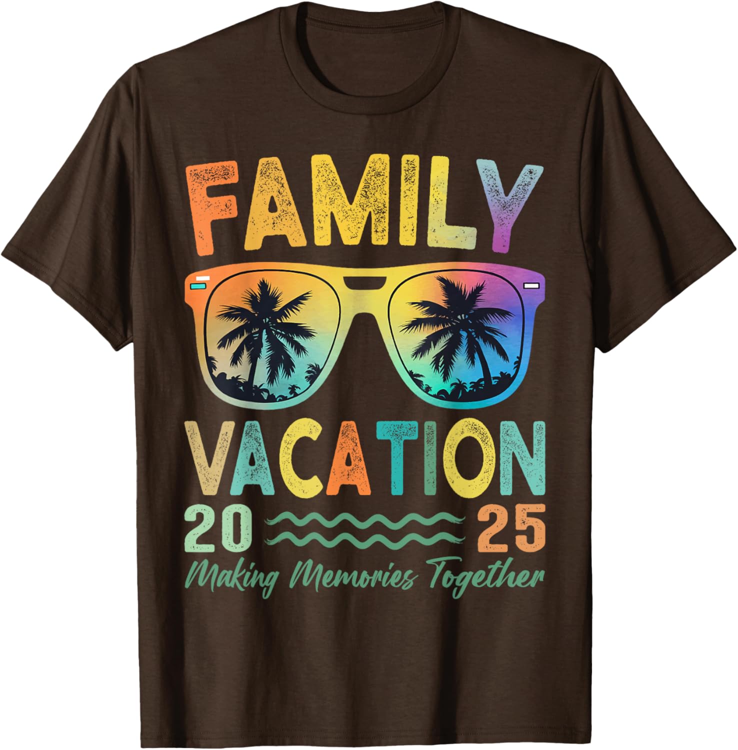 Family Vacation 2025 Memories Family Reunion T-Shirt for All Ages - 8