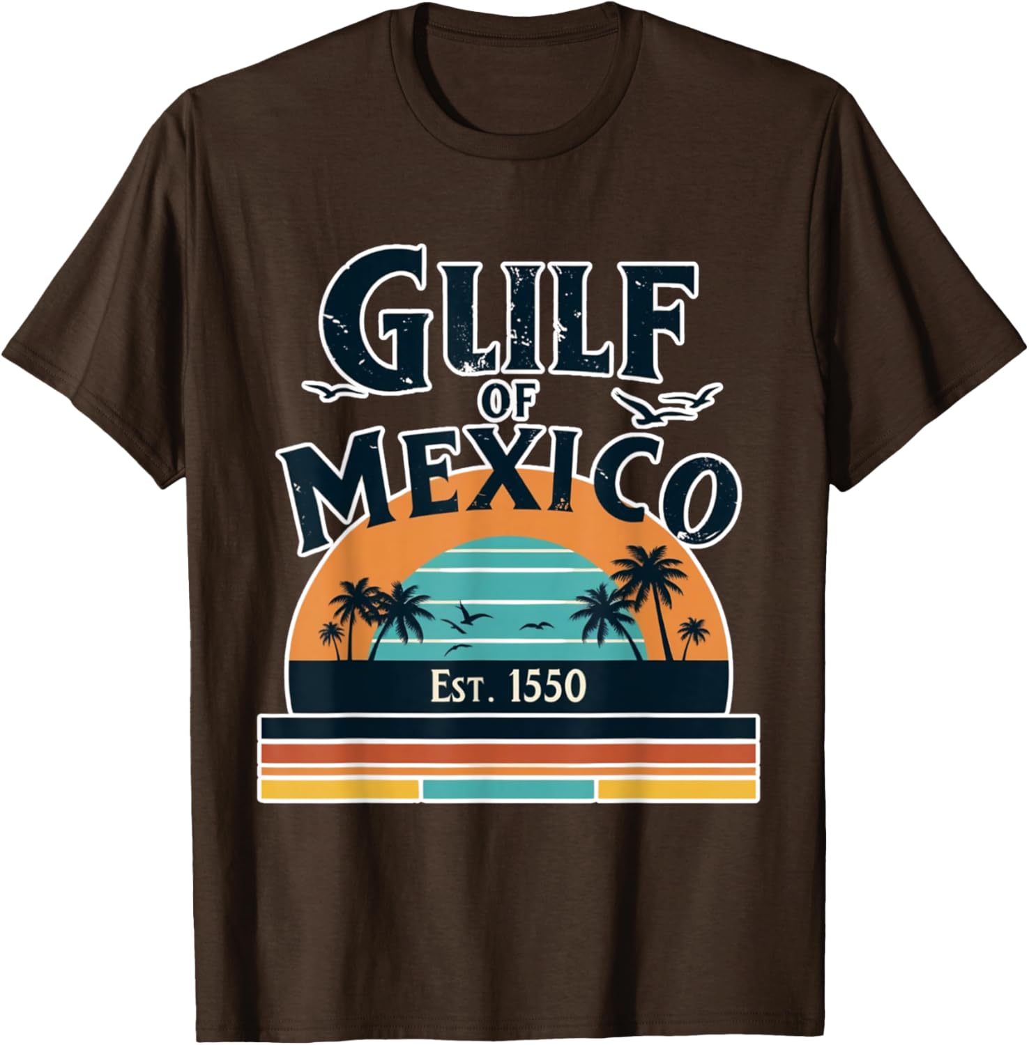 Gulf of Mexico T-Shirt for Beach Lovers - Stylish and Comfortable Wear - 8