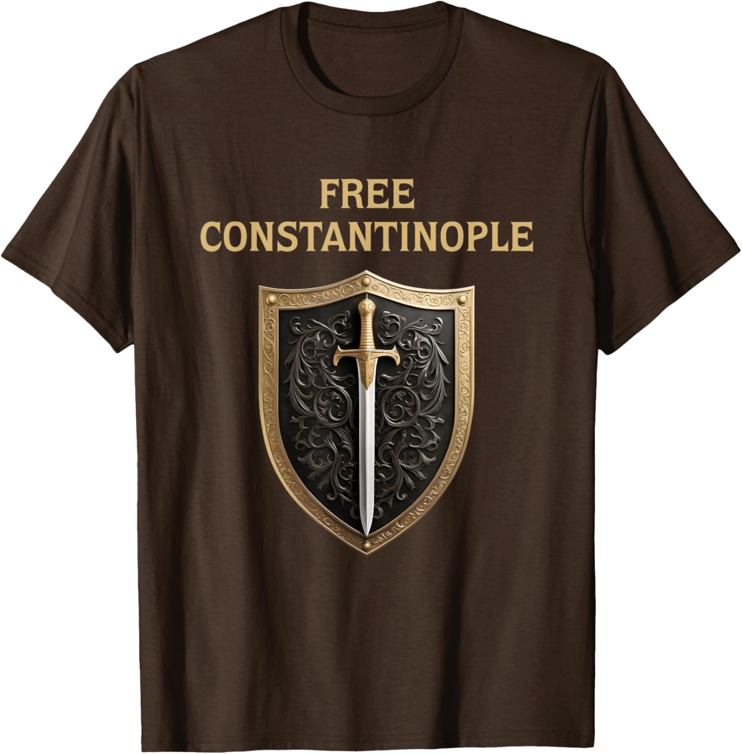 Free Constantinople T-Shirt Celebrating Eastern Roman History and Culture - 17