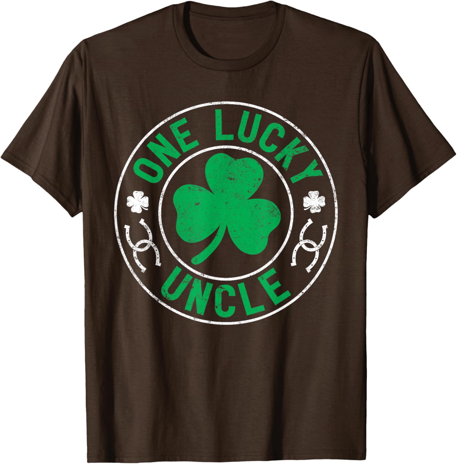 One Lucky Uncle St Patrick's Day Shamrock T-Shirt for Fun Celebrations - 2