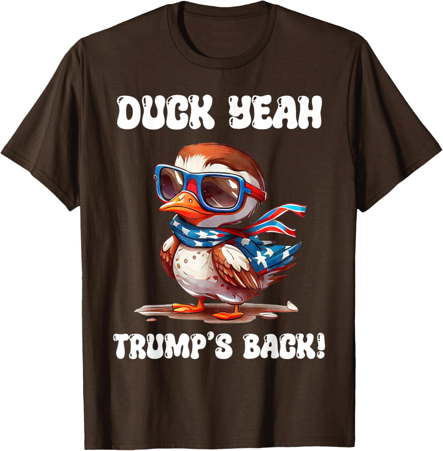Duck Yeah Trump Is Back T-Shirt for 47th President Fans - 5