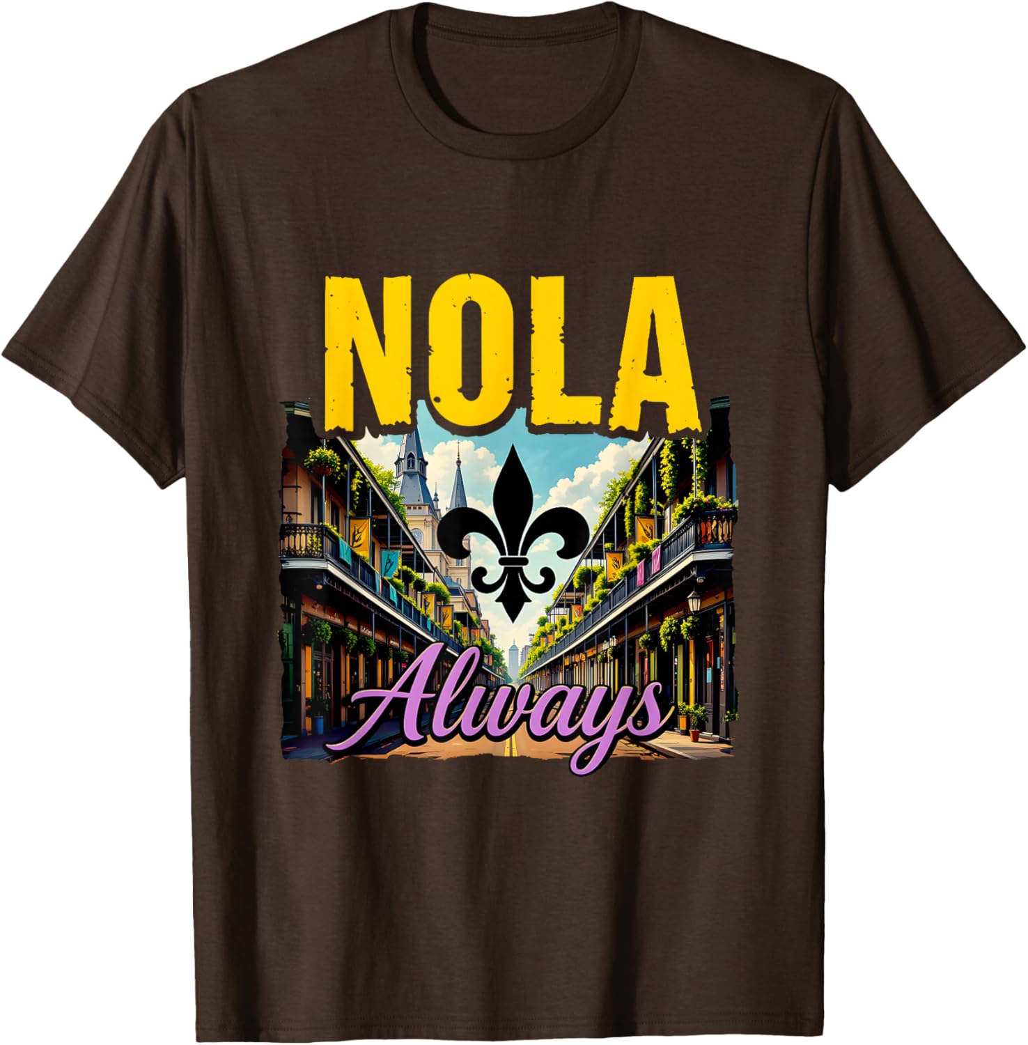 NOLA Never Forget New Orleans Support T-Shirt for Proud Locals - 13