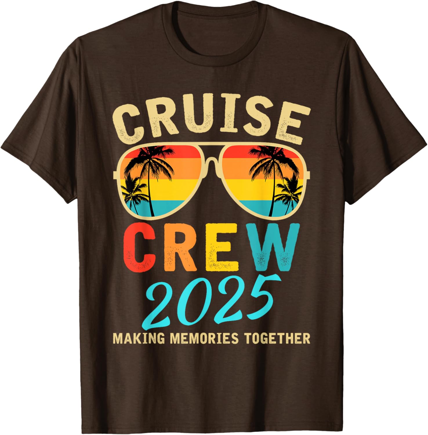 Cruise Crew 2025 Summer Vacation Funny Matching Group T-Shirt - 14