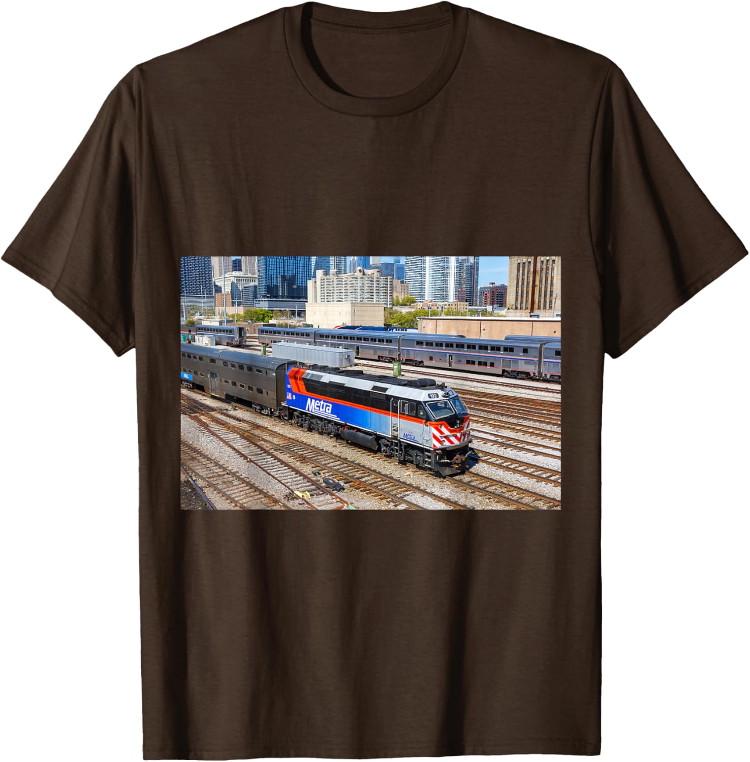 Metra 192 At Union Station T-Shirt Perfect for Commuters and Fans - 13
