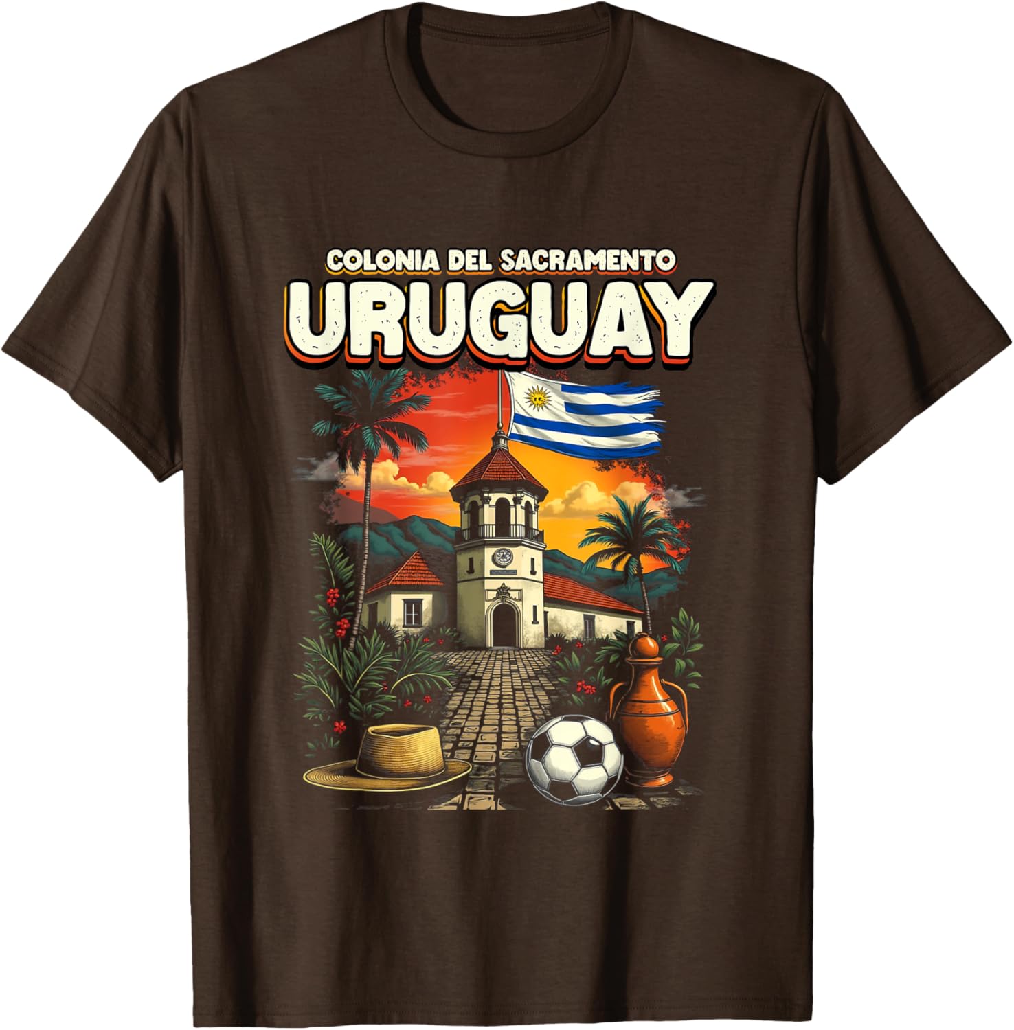 Colonia Del Sacramento Uruguay T-Shirt for Memorable Vacation Souvenir - 17