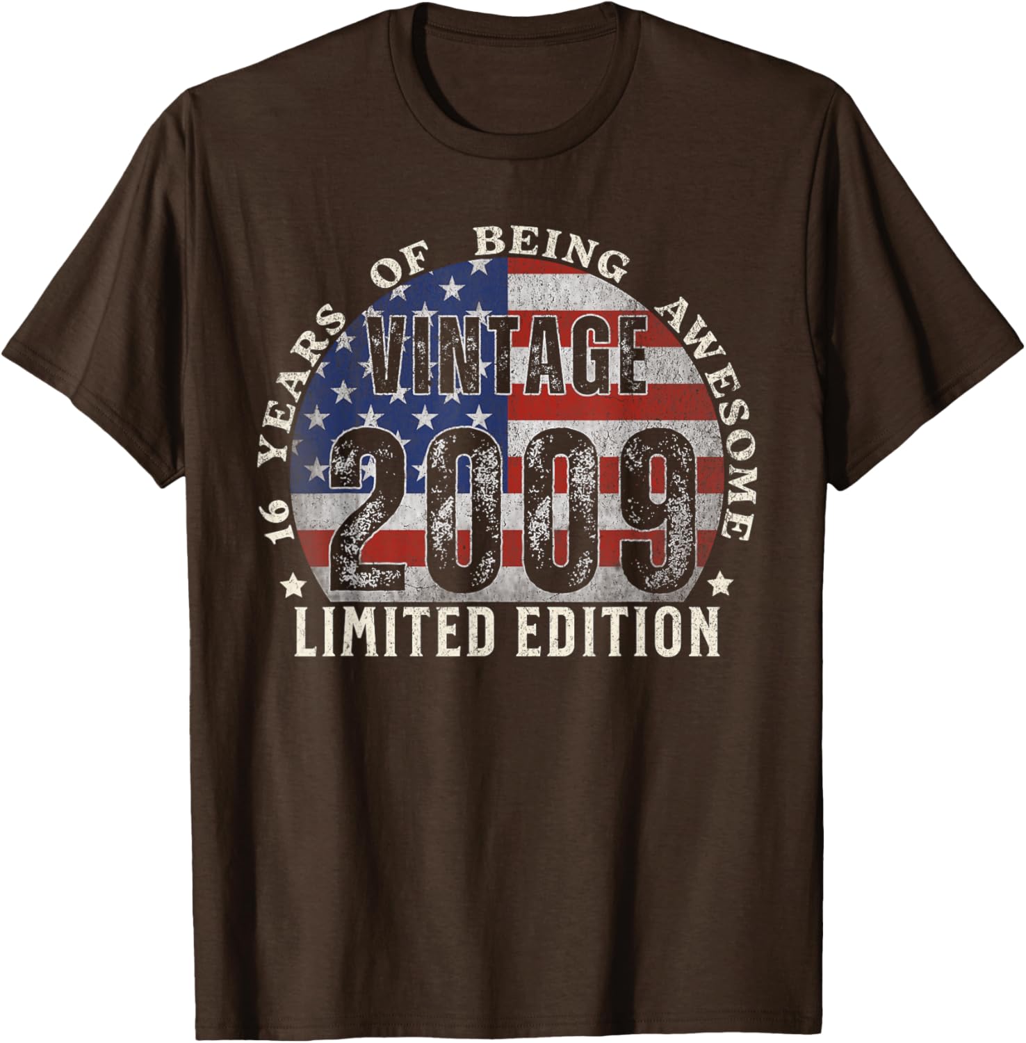 Vintage 2009 Limited Edition 16th Birthday T-Shirt for Unique Gifts - 18