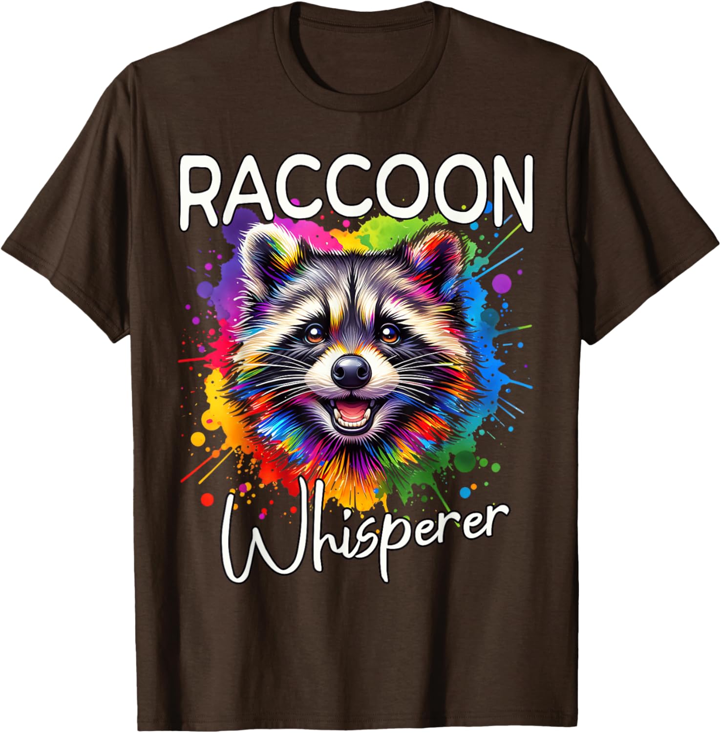Cute North American Raccoon Whisperer T-Shirt for Animal Lovers - 6