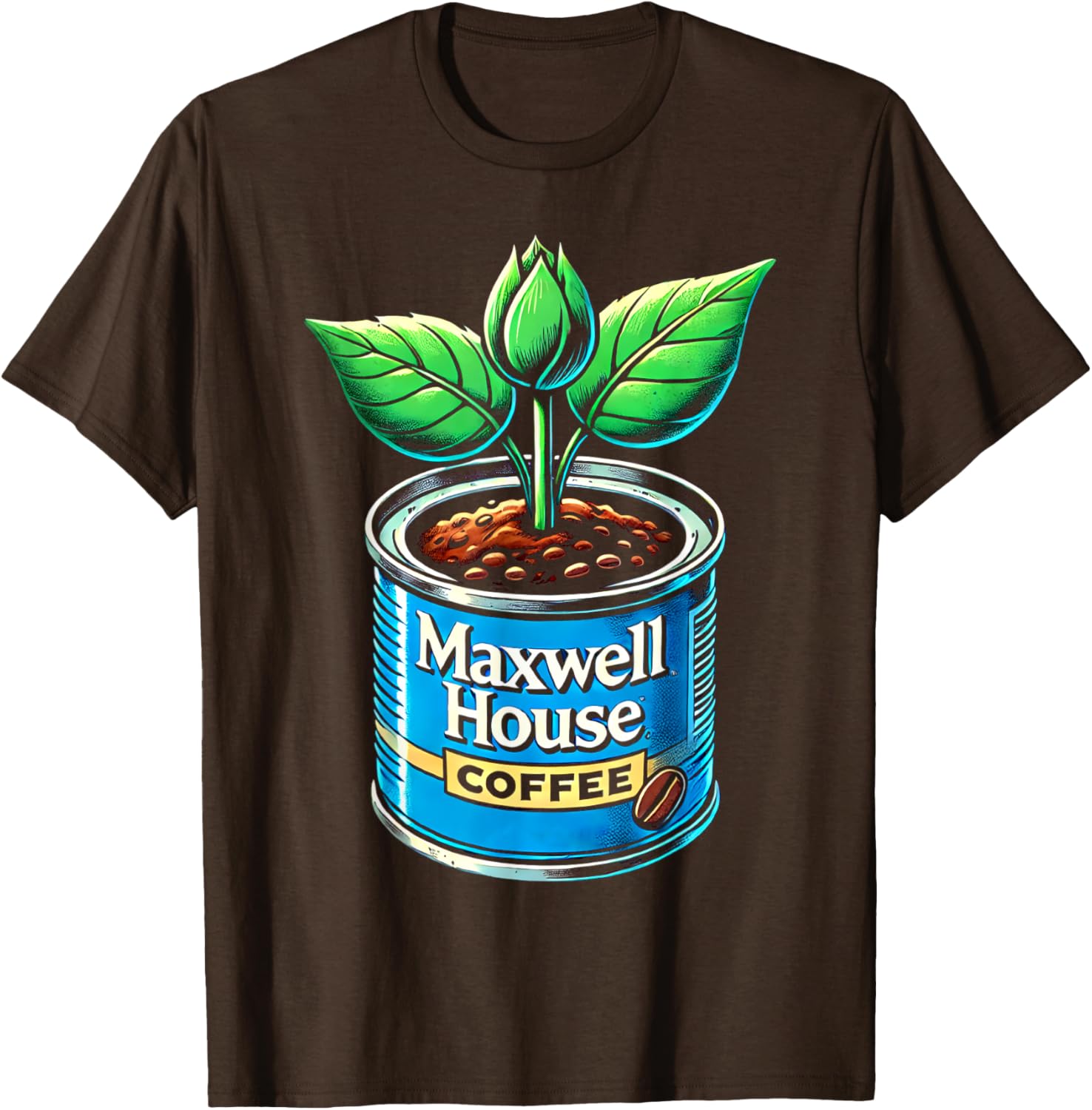 1940s Maxwell Funny Coffee Classic T-Shirt for Men Women Boys - 1
