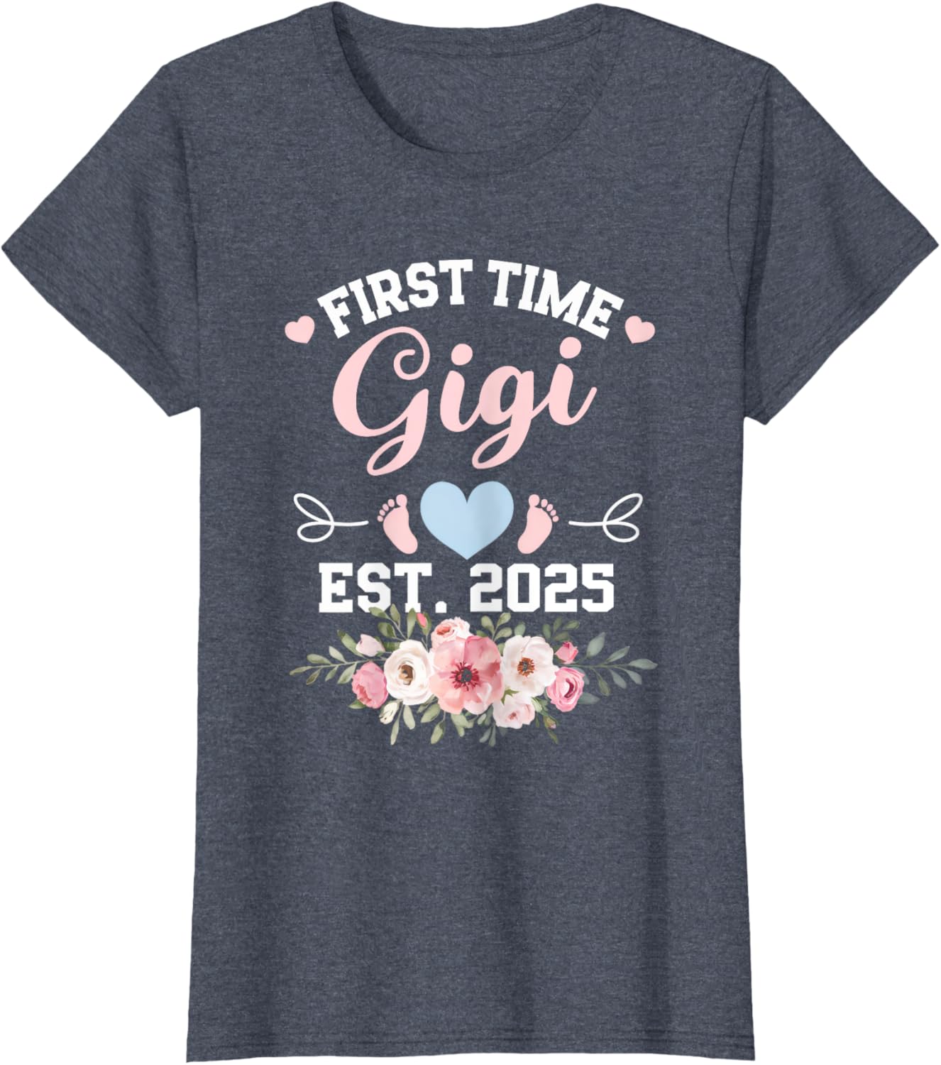 Gigi 2025 Mother's Day T-Shirt for New Moms - Cute Pregnancy Apparel - 13