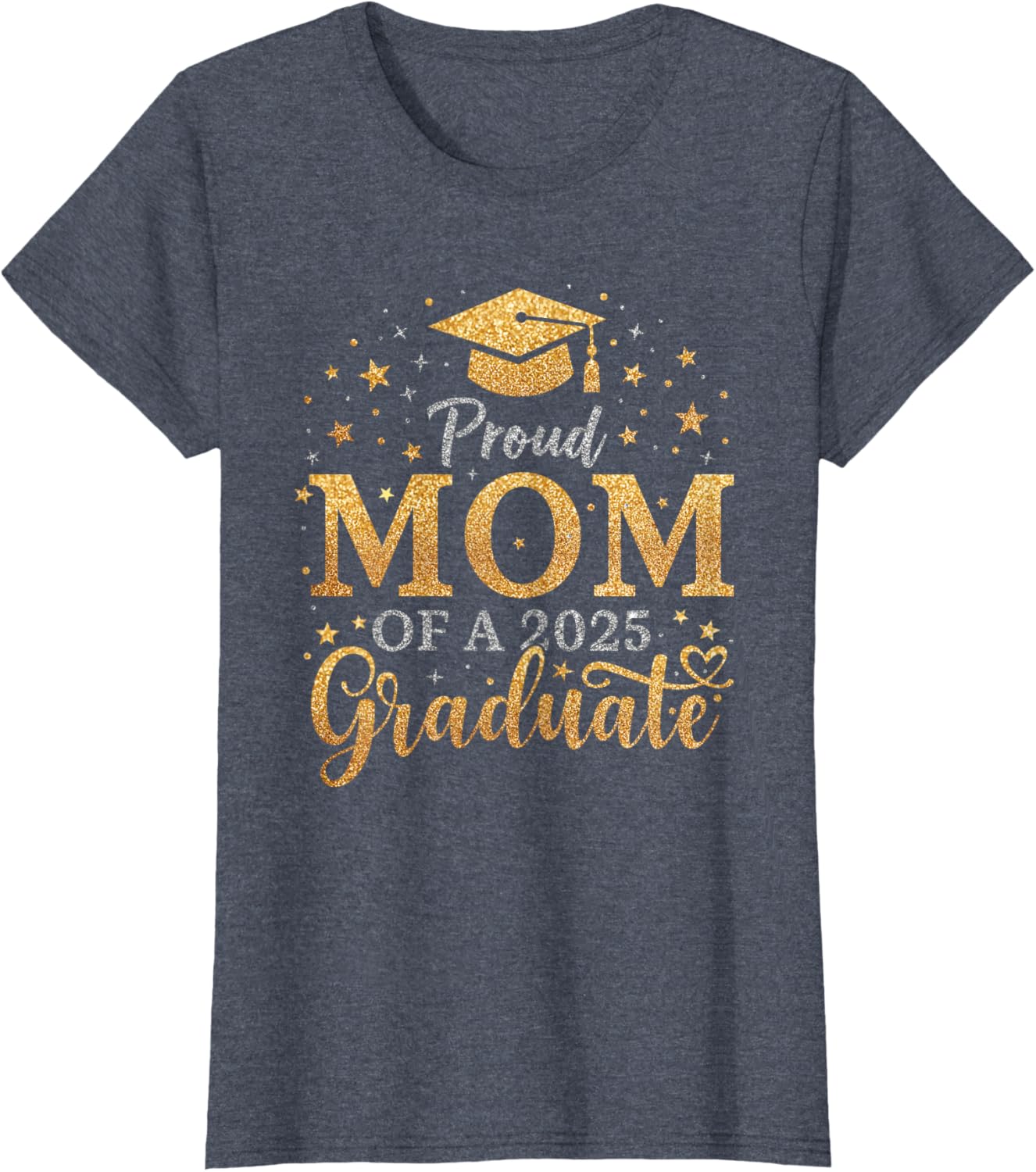 Funny Senior Mom of Class of 2025 Graduate T-Shirt for Proud Moms - 6