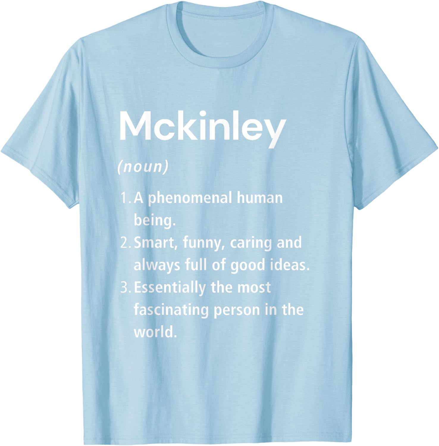Funny Mckinley Name Definition T-Shirt - Perfect Gift for Friends - 2