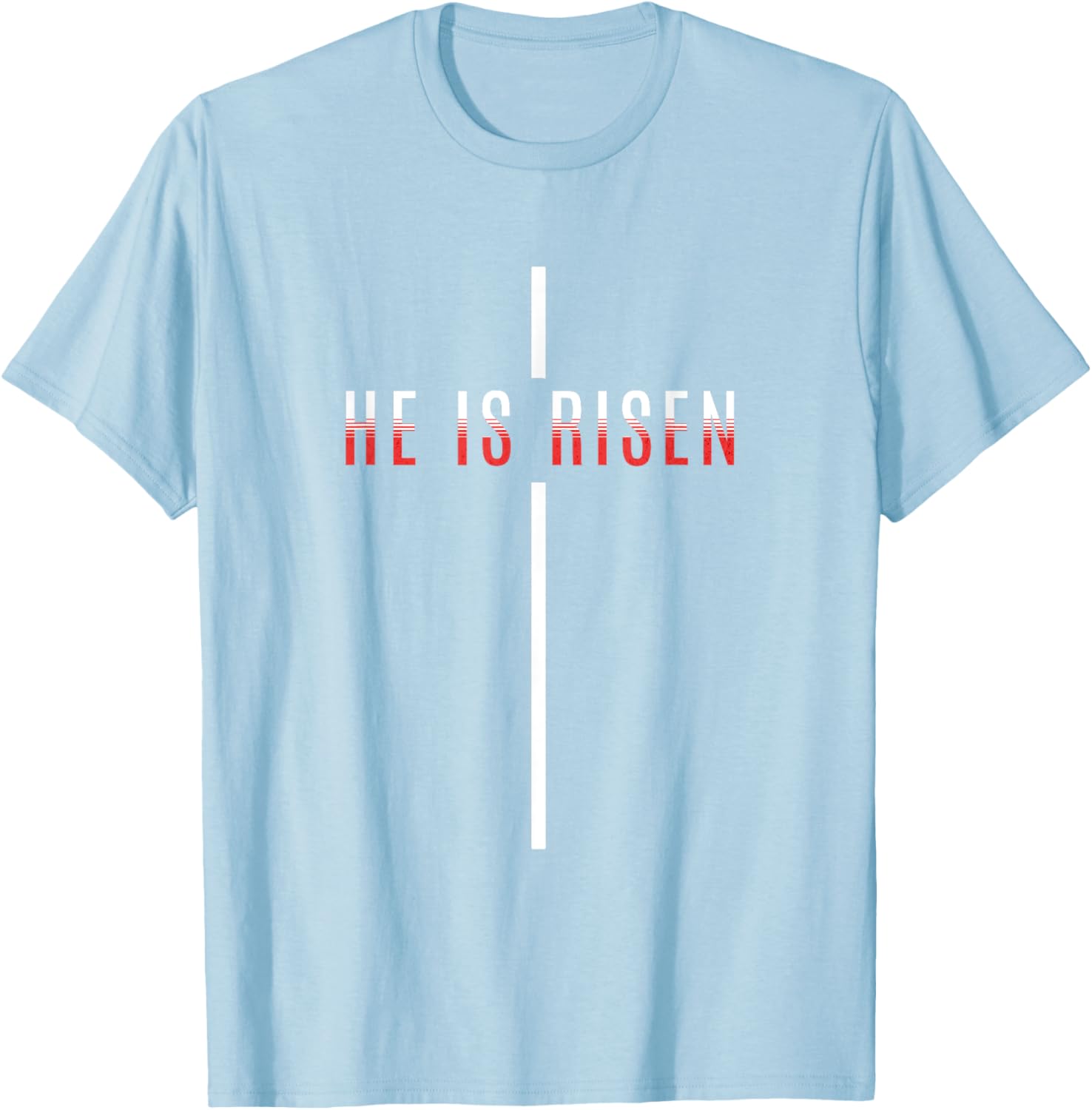 He Is Risen Cross Jesus Easter T-Shirt for Men Women and Kids - 10