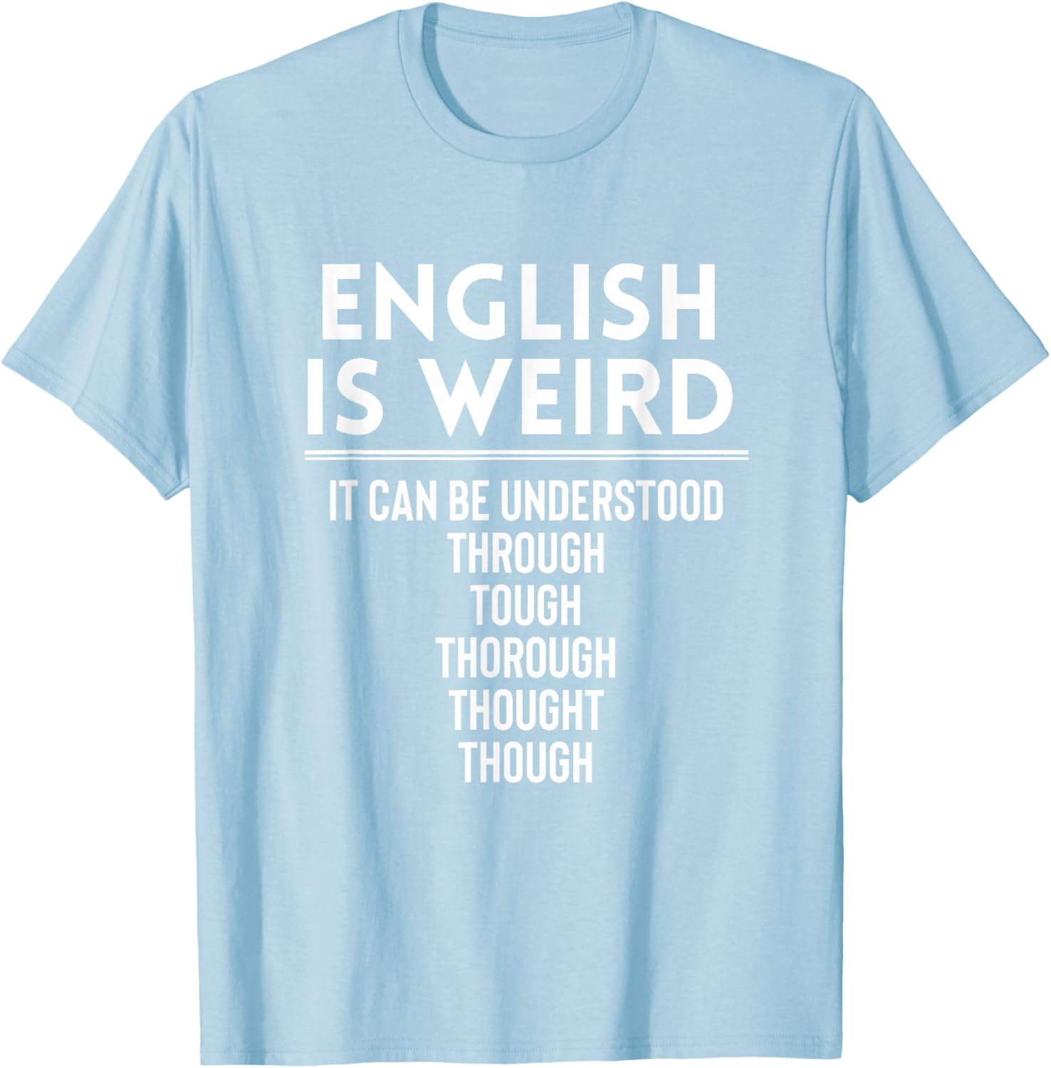 Funny Grammar T-Shirt for English Teachers - Perfect Back to School Gift - 24