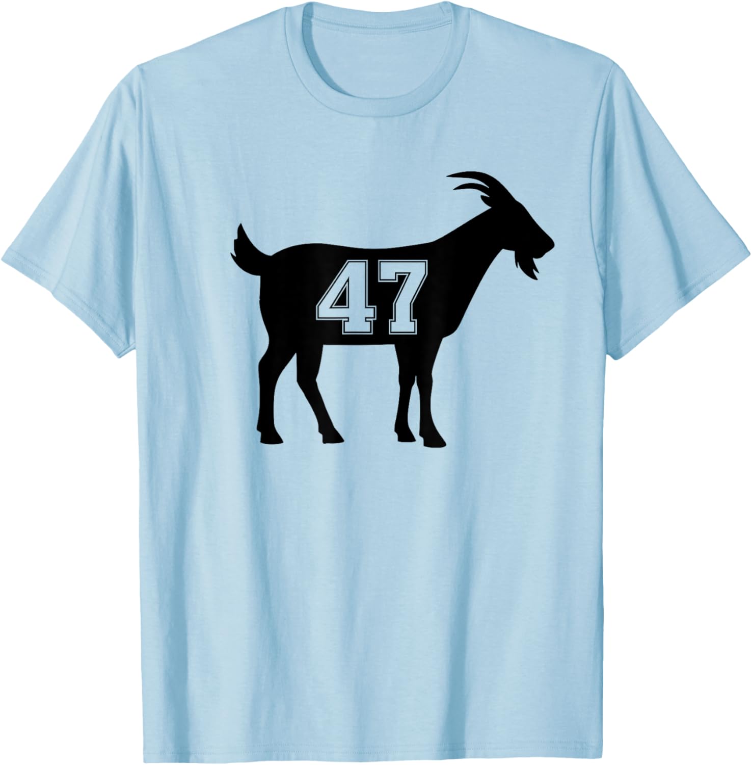 Funny Goat 47 Trump T-Shirt for Fans of President Trump and Humor - 11