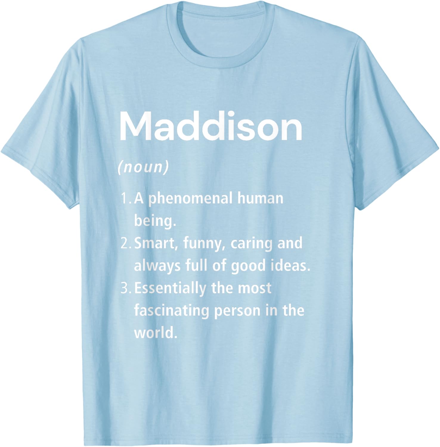 Funny Maddison Name Definition T-Shirt for Unique Style Lovers - 7