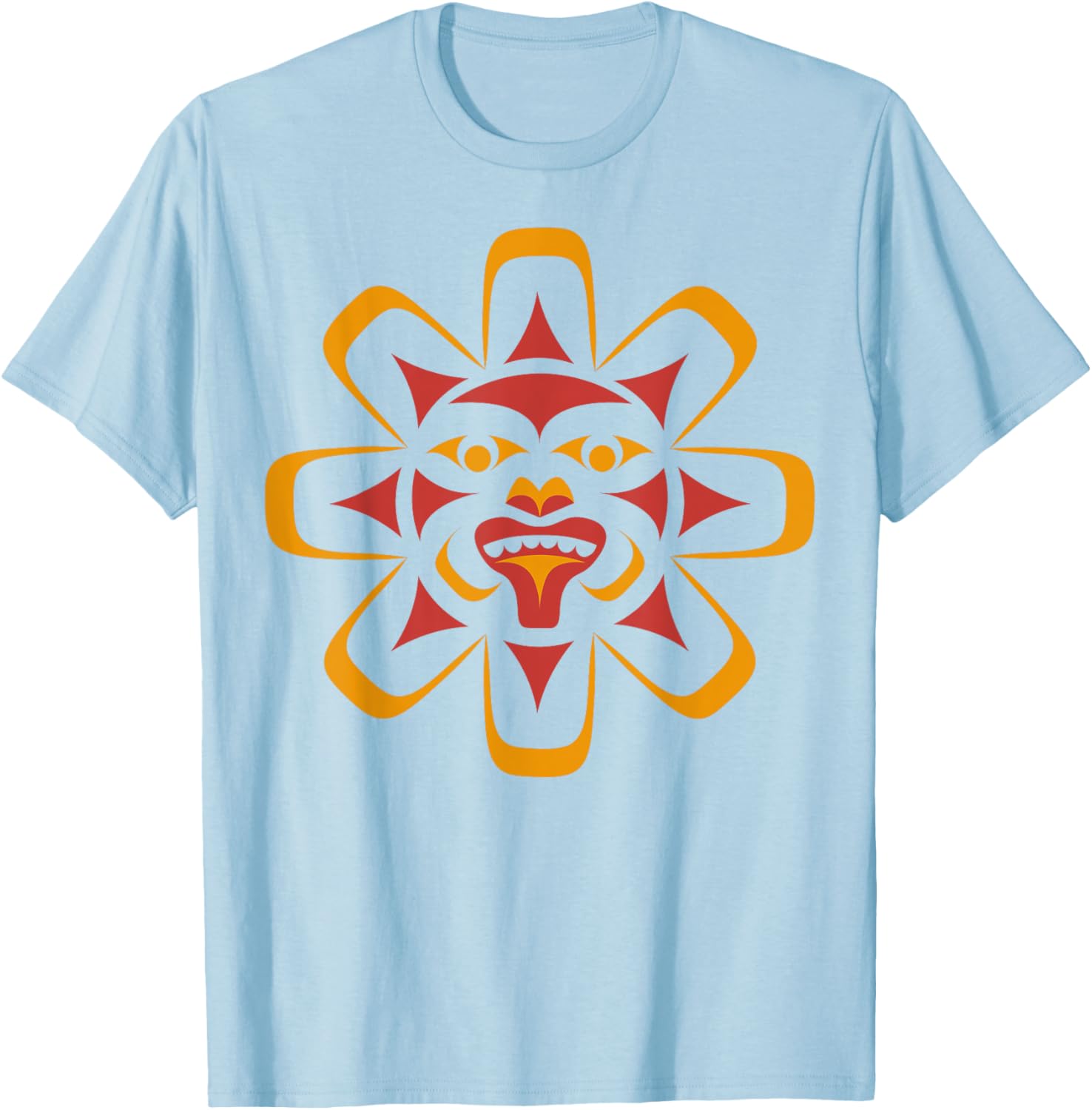 Summer Fun T-Shirt for Adults and Youth with Native Design - 1