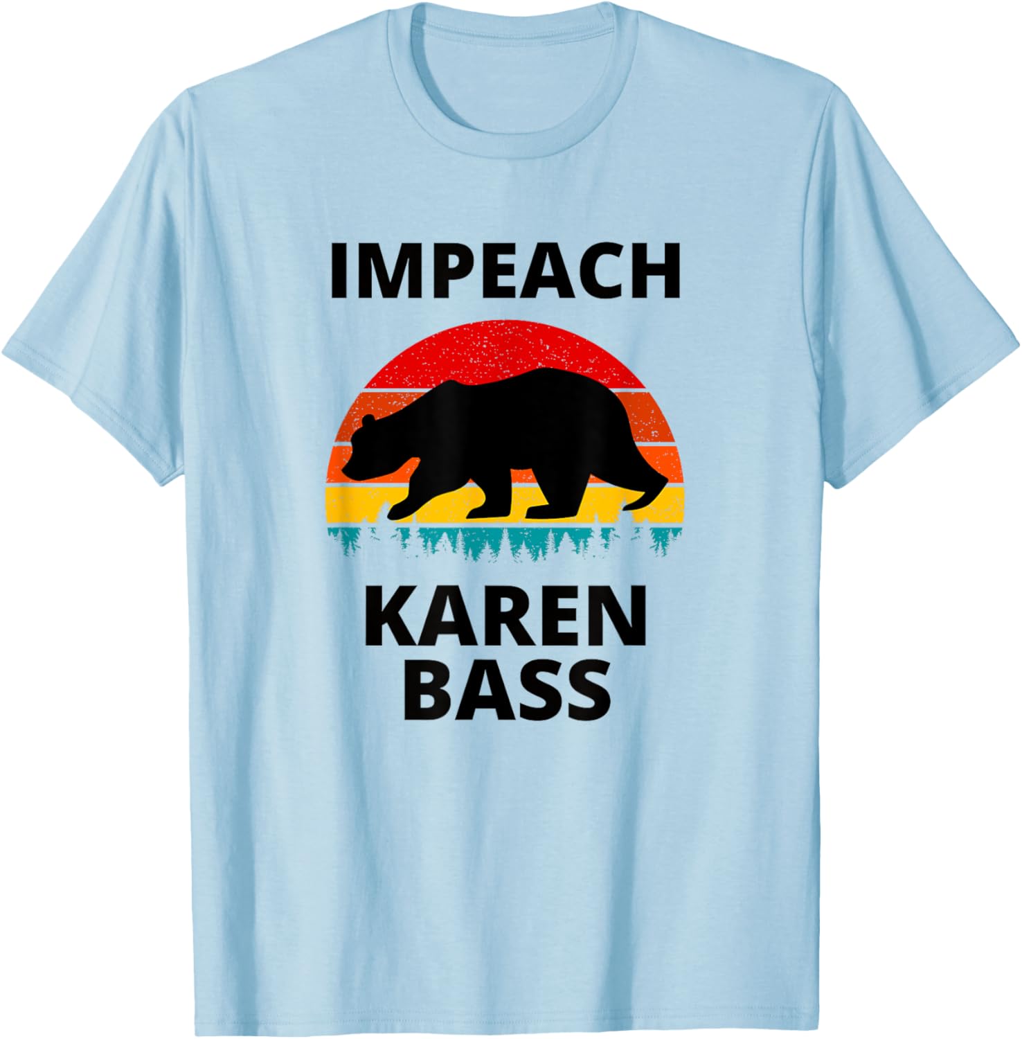 Impeach Karen Bass T-Shirt for Supporters of LA Mayor Accountability - 12