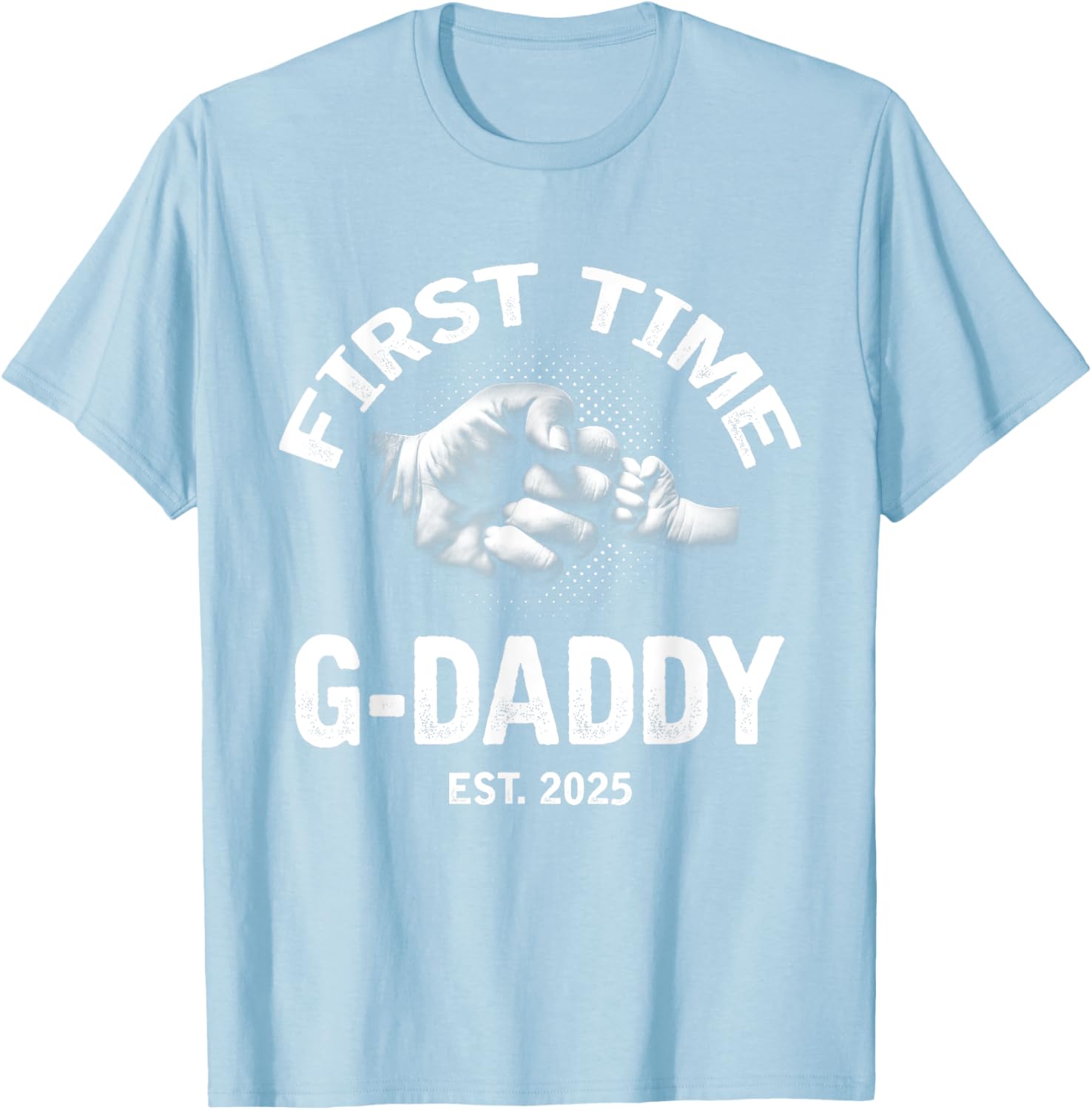 First Time G-Daddy 2025 Father's Day Vintage T-Shirt for Proud Dads - 6