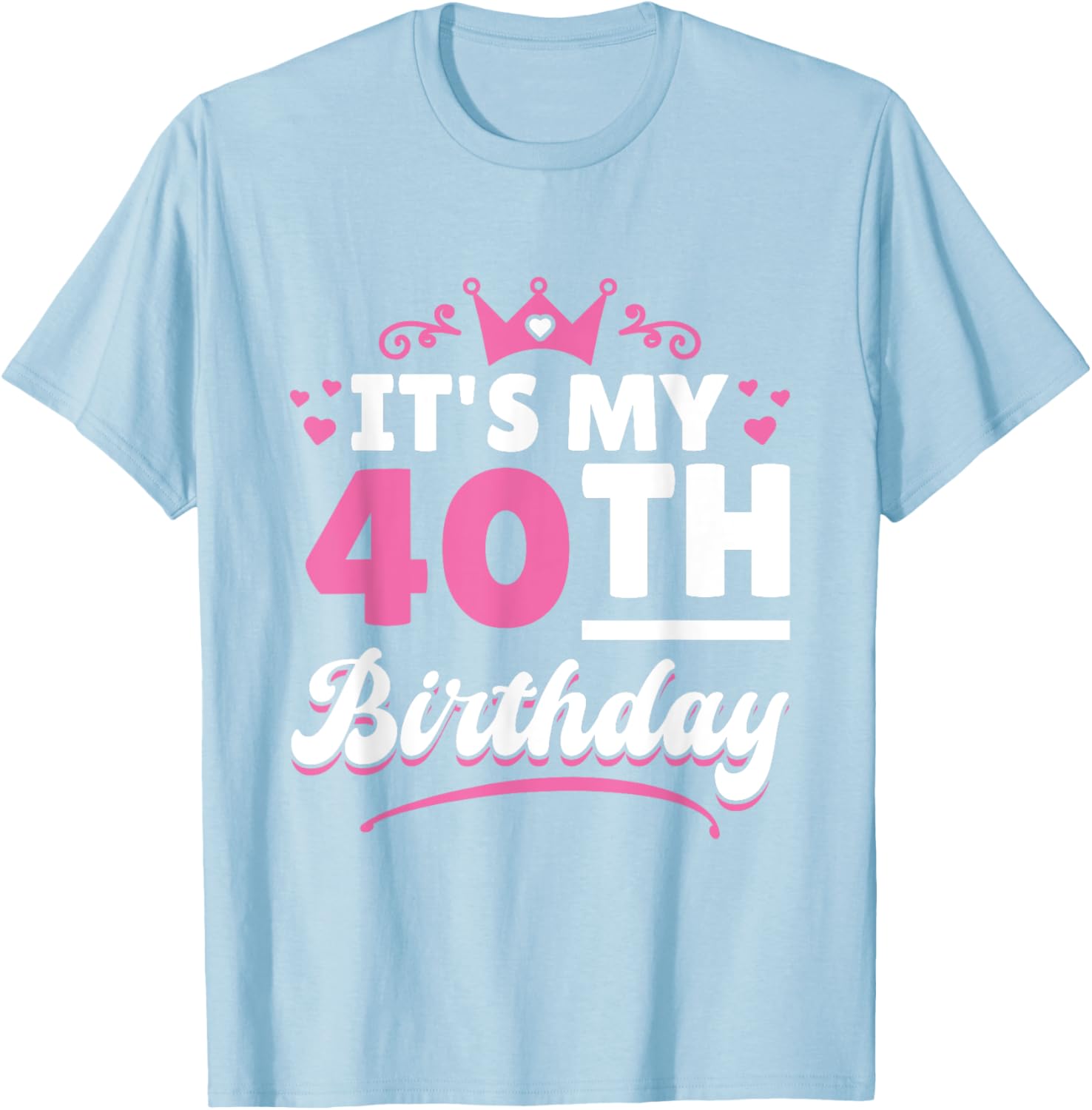 Stylish 40th Birthday T-Shirt for Women Perfect Gift Idea - 4