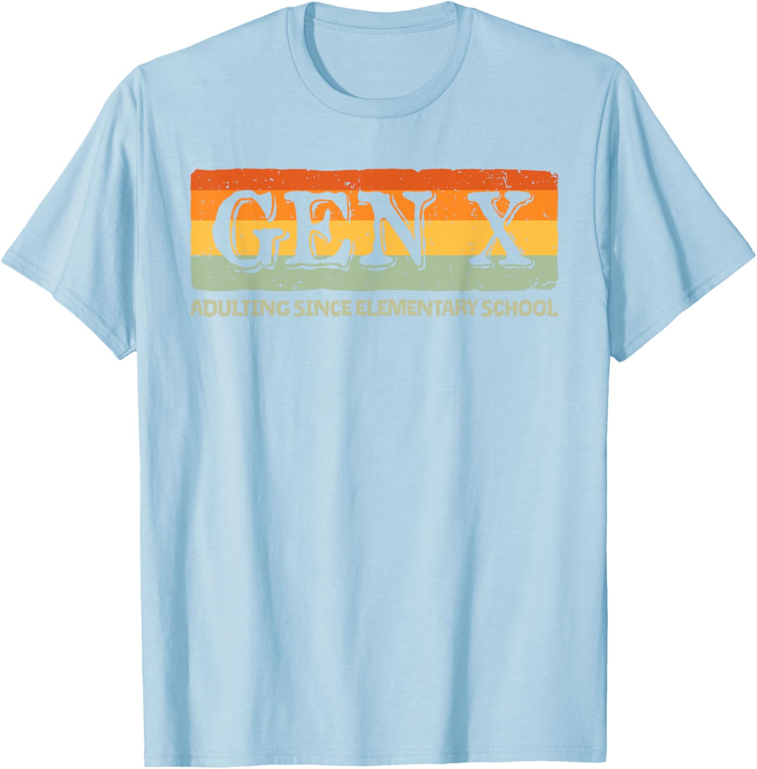 Gen X Adulting Since Elementary School T-Shirt for Nostalgic Style - 15