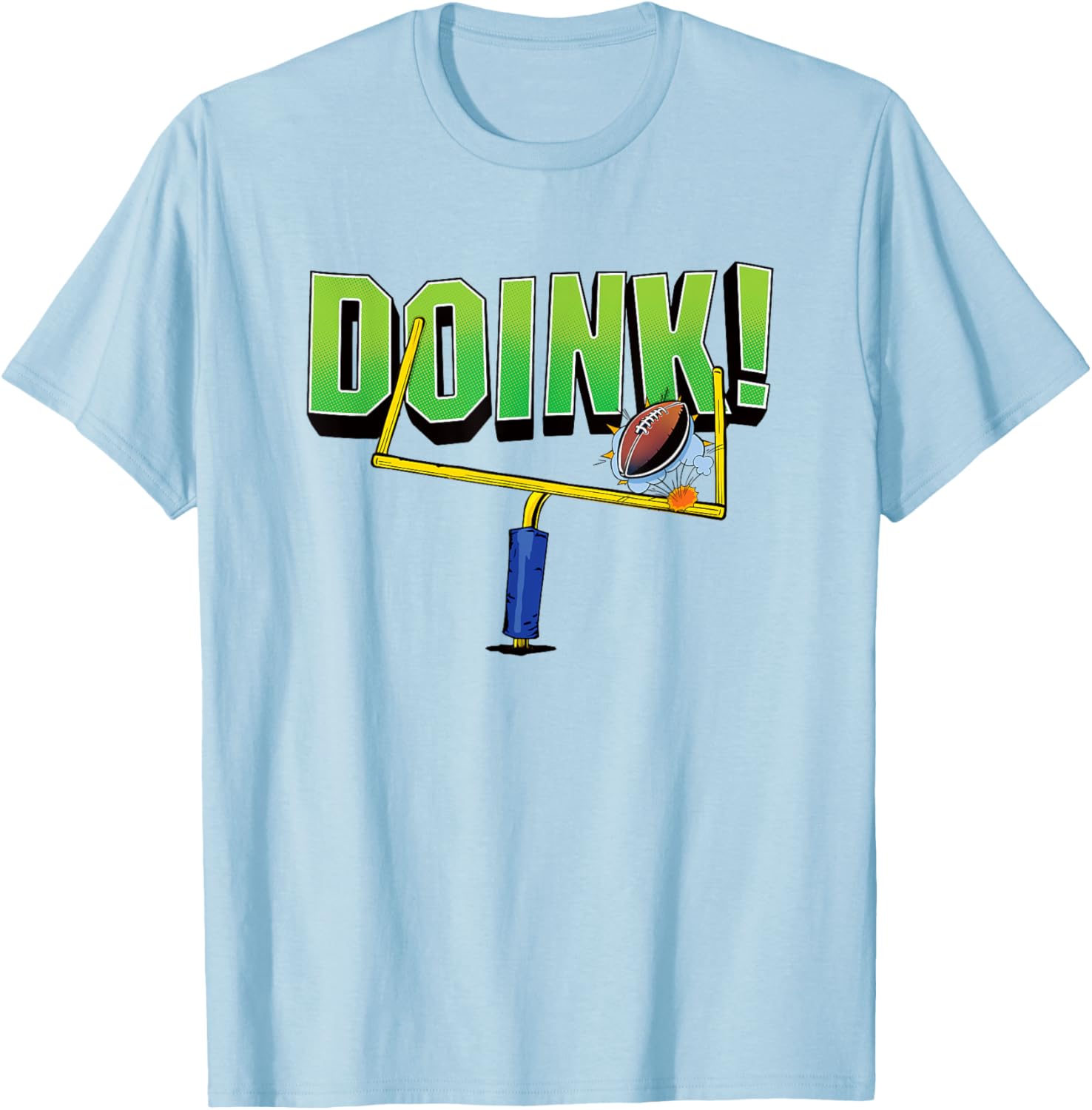 Funny Football Kicker T-Shirt for Fans Who Missed the Field Goal Posts - 14