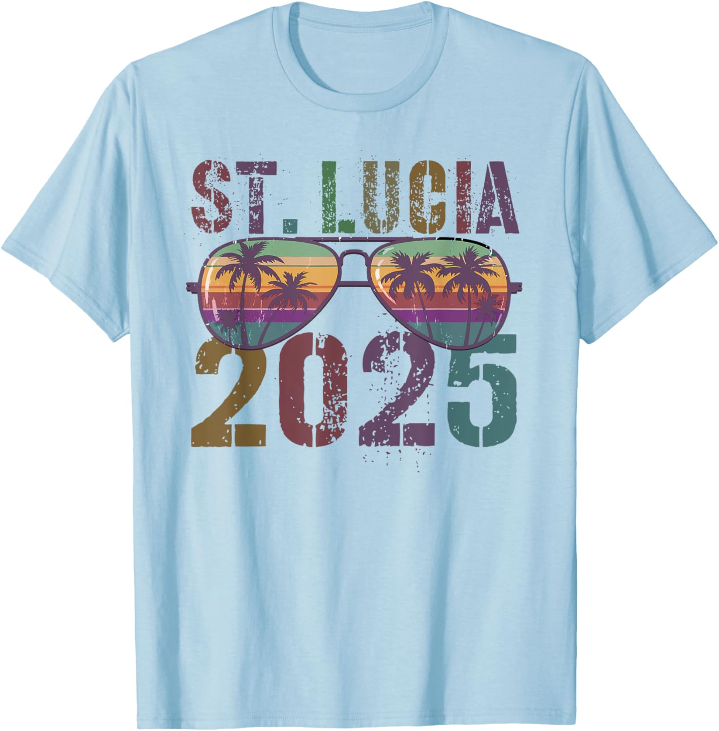 Kids St Lucia 2025 Cruise Vacation Matching Family Mom T-Shirt - 5
