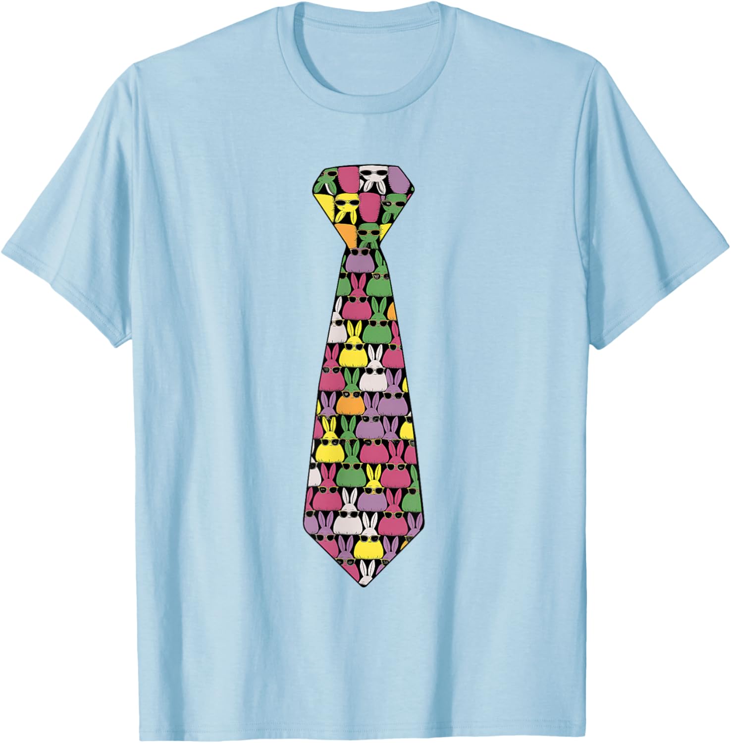 Easter Bunny Tie Rabbit T-Shirt for Boys and Toddlers - Fun Holiday Apparel - 4