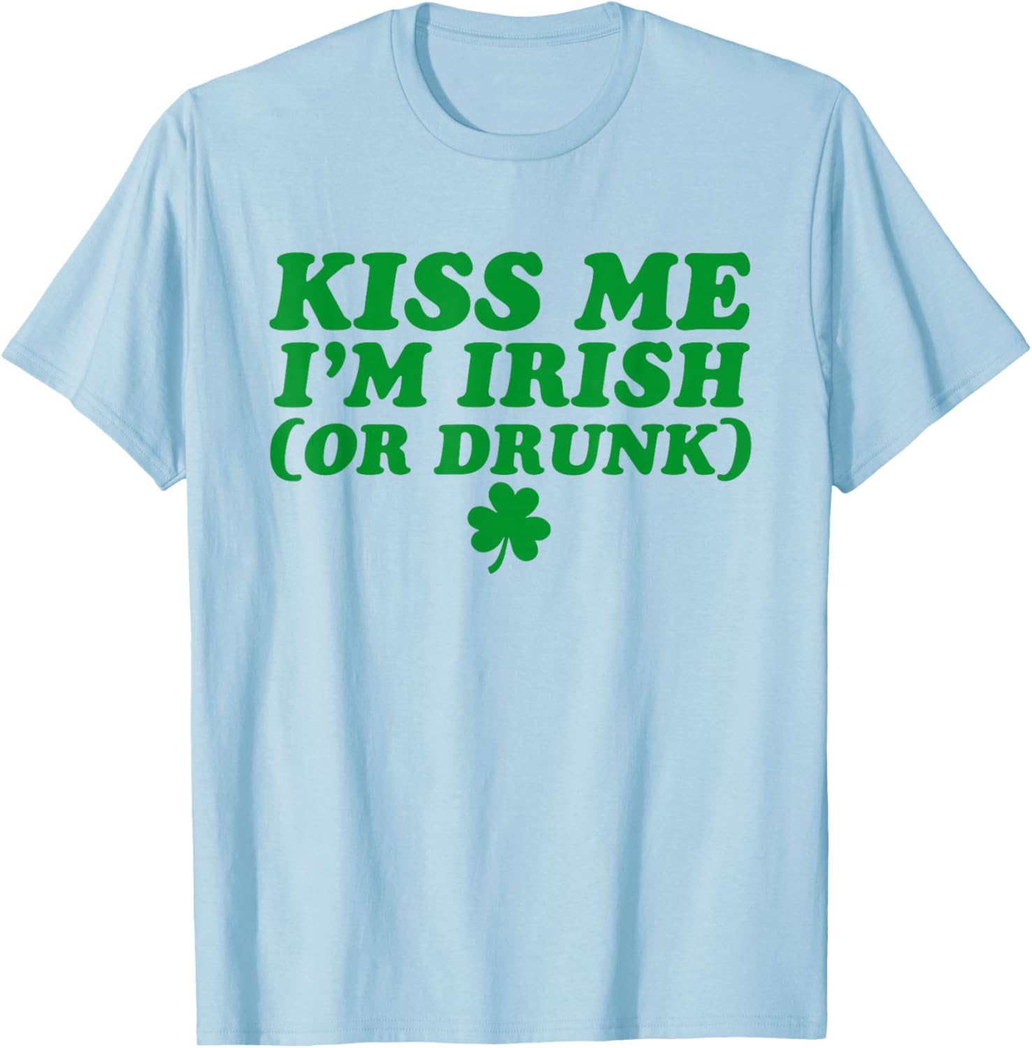 Funny Kiss Me I'm Irish Drinking Beer T-Shirt for St. Patrick's Day - 26