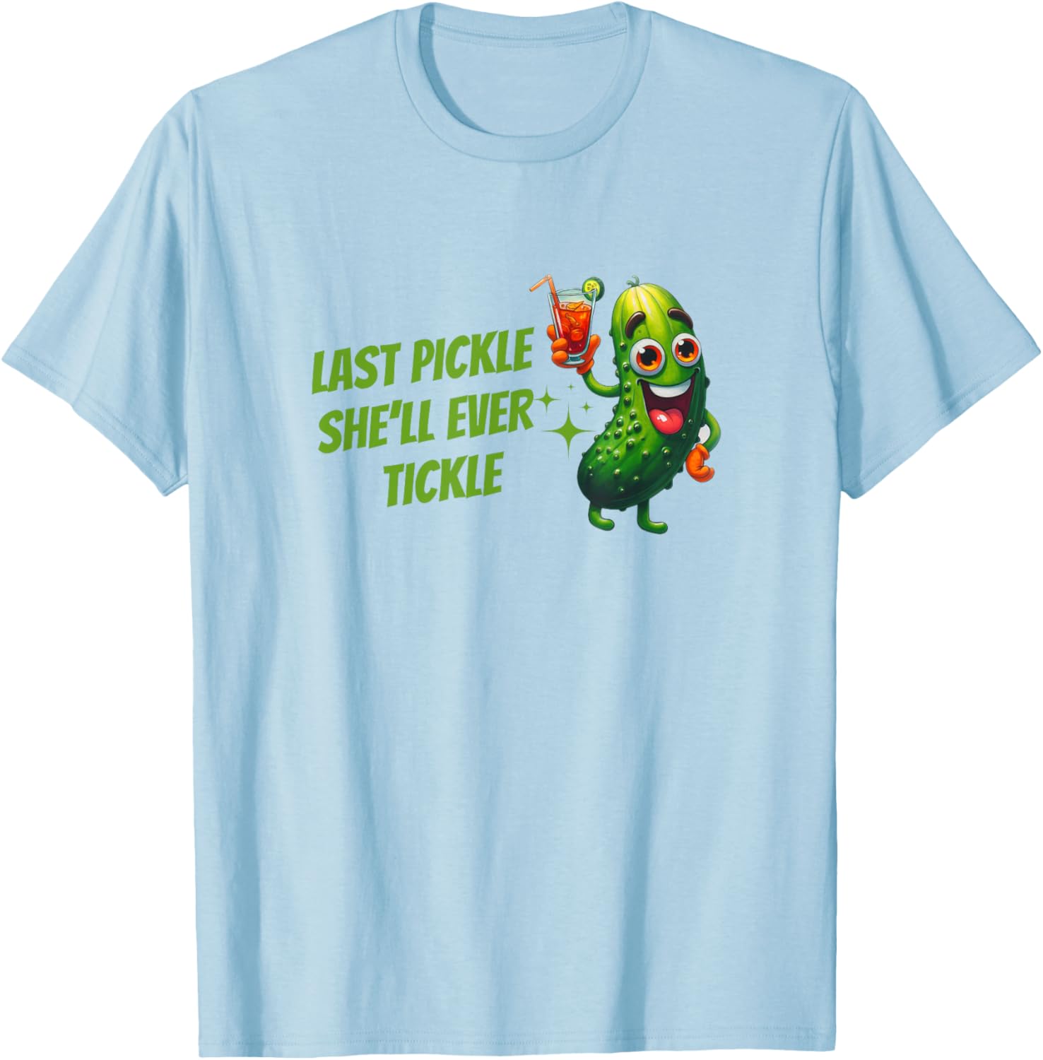Last Pickle She'll Ever Tickle Bachelorette Party T-Shirt for Fun Celebrations - 4