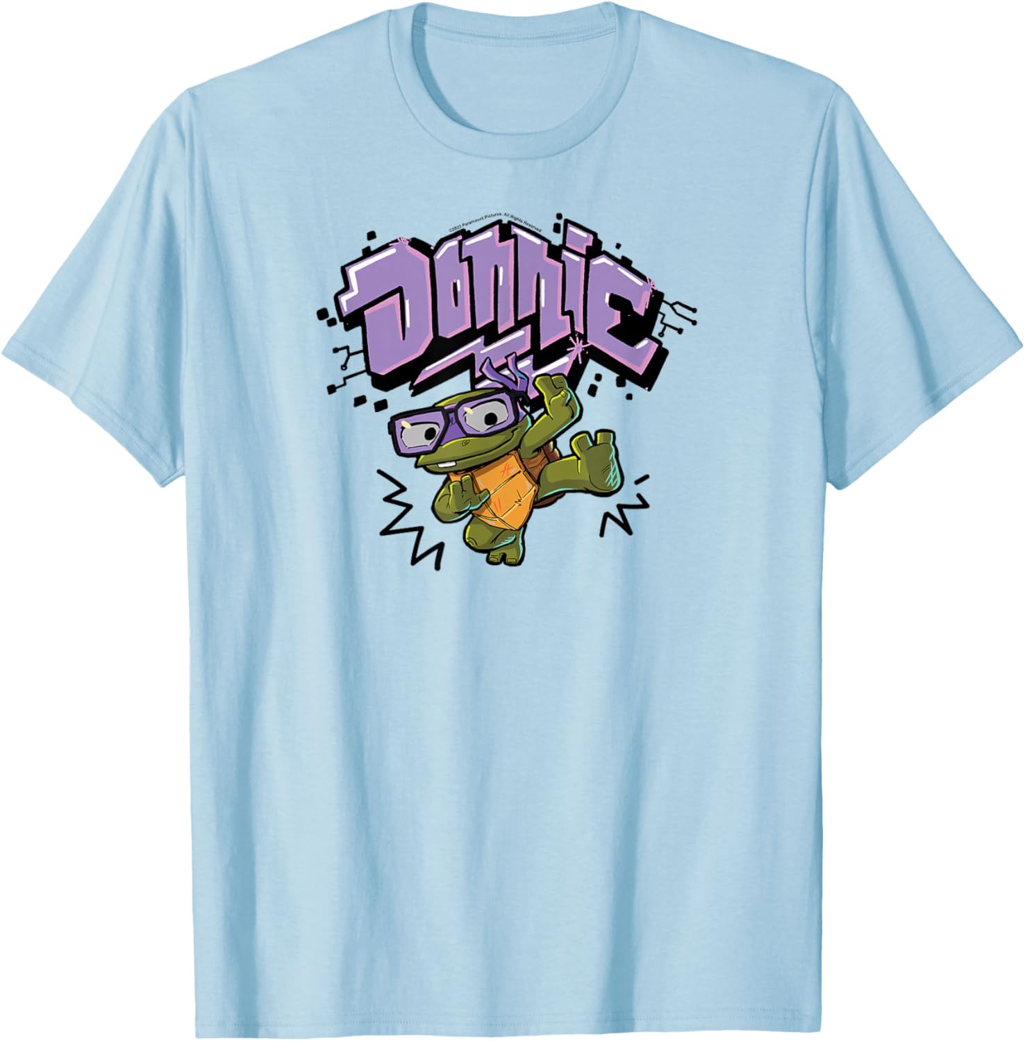 Adorable Teenage Mutant Ninja Turtles Baby Donnie T-Shirt for Kids - 12