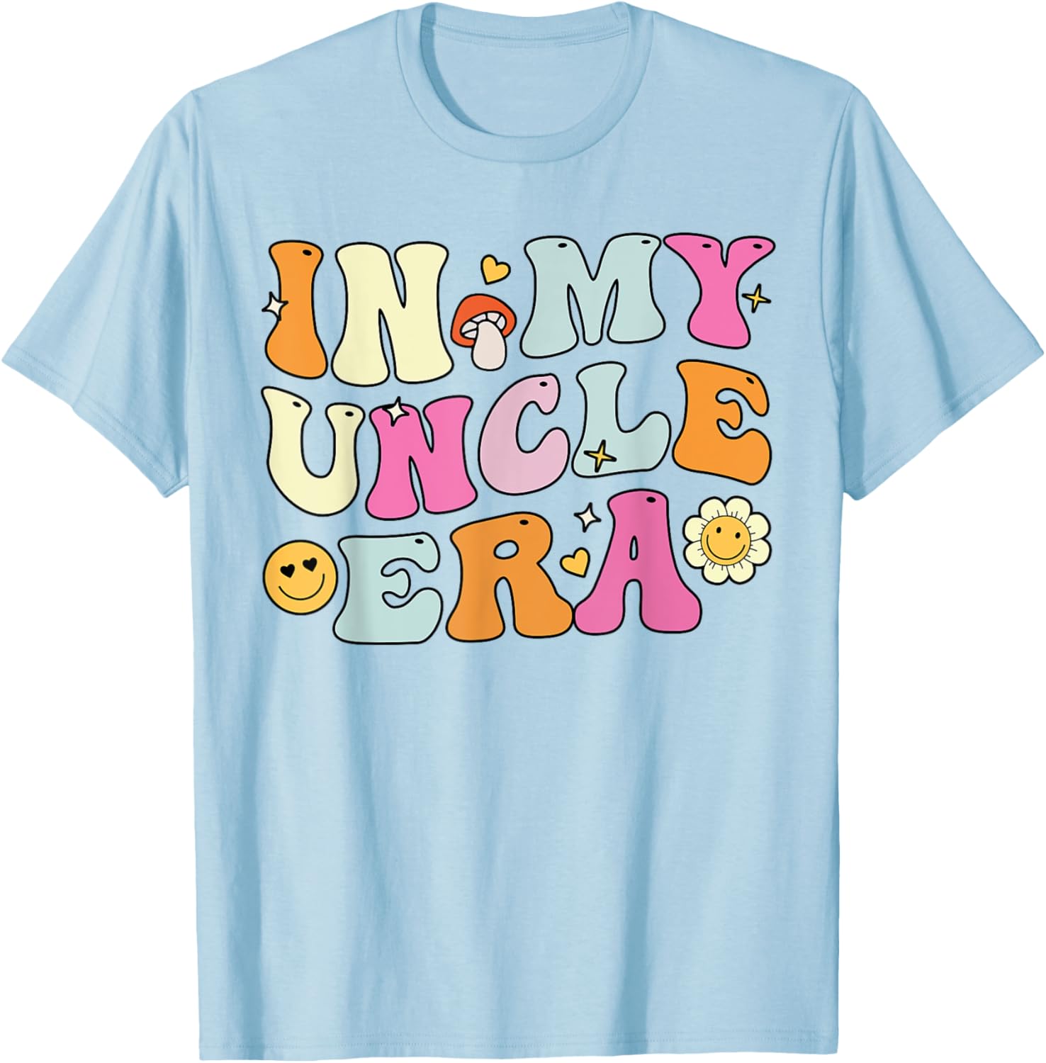Groovy In My Uncle Era T-Shirt Perfect for Father's Day Fun - 9
