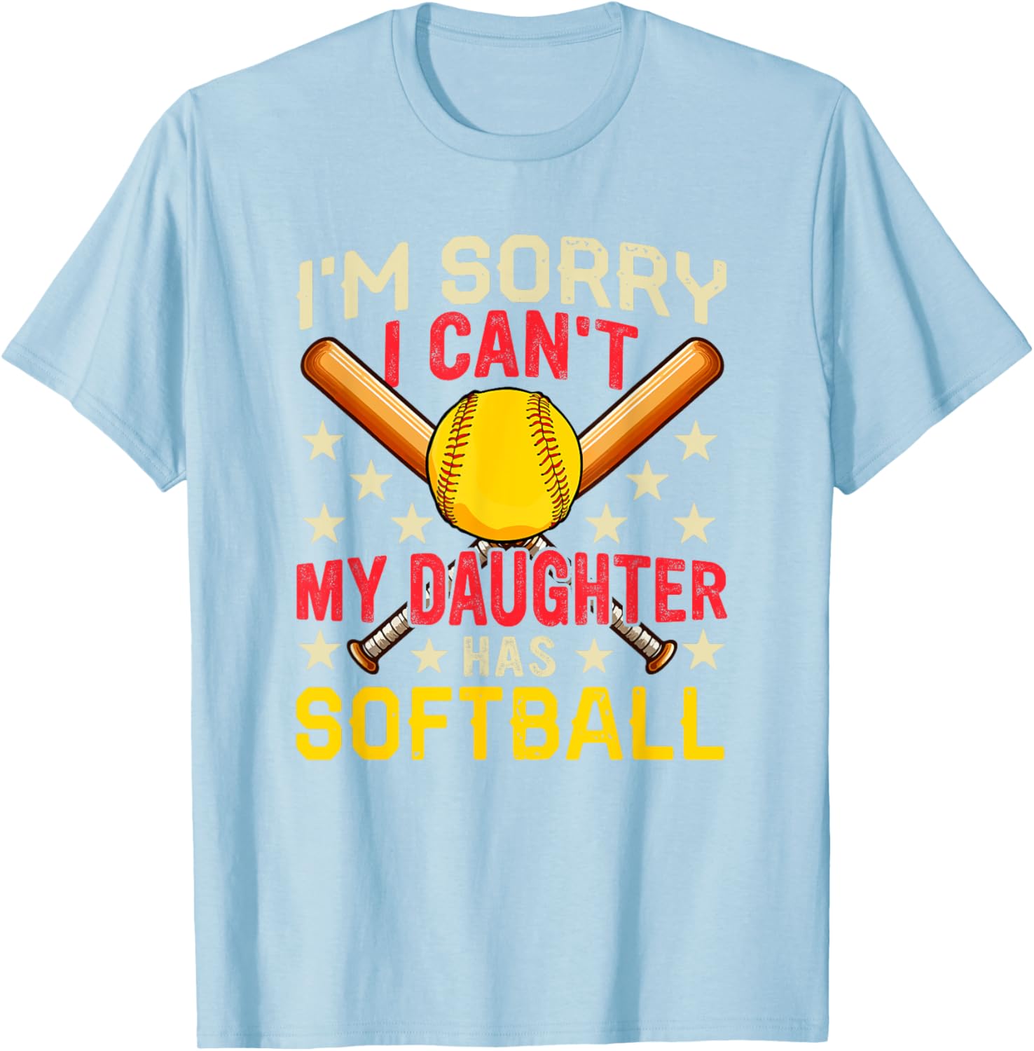 Funny Softball Player Costume Family T-Shirt for Daughters and Fans - 27