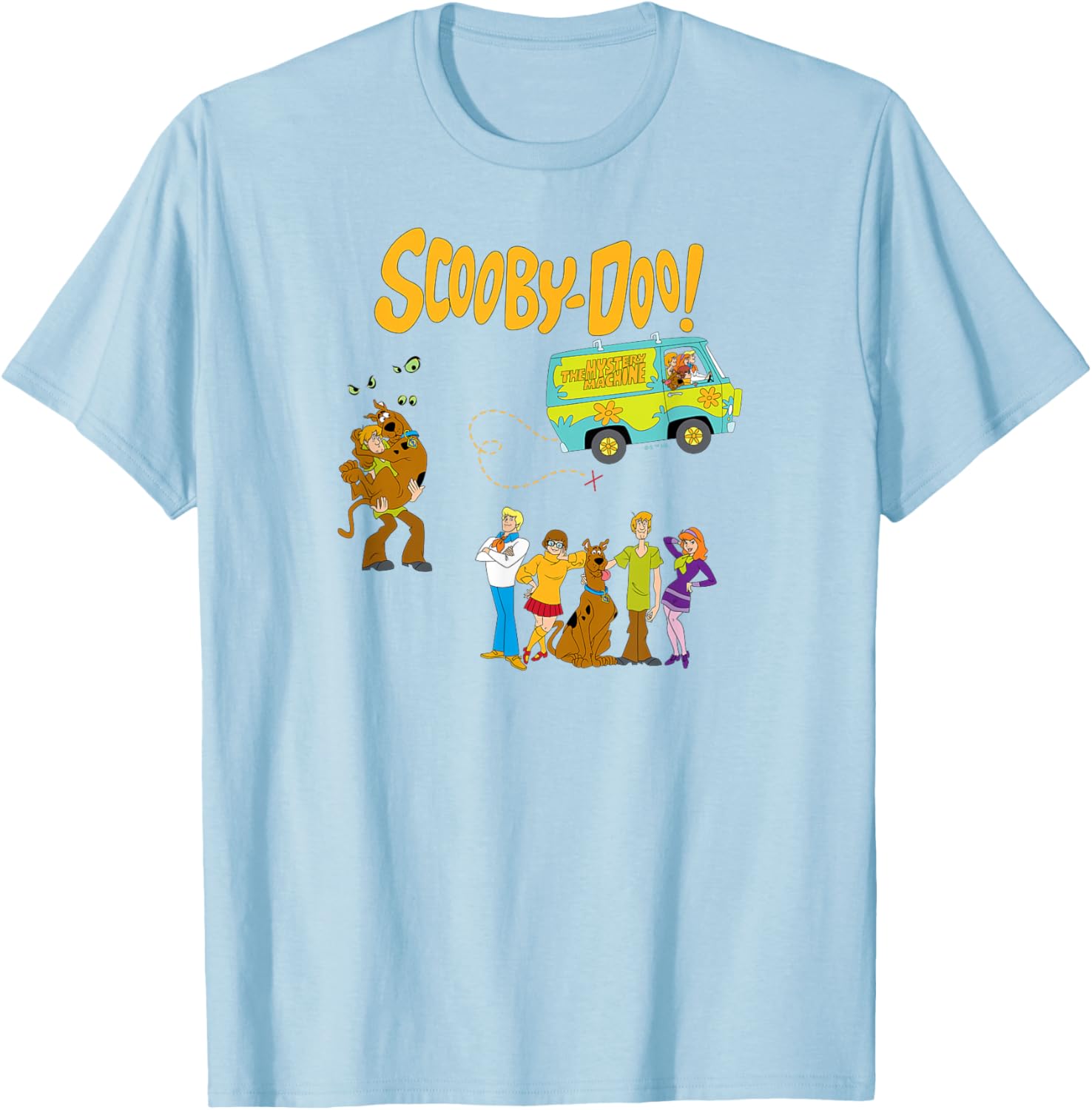 Scooby Doo Gang T-Shirt for Fans of Mystery and Adventure – Fun Apparel - 18