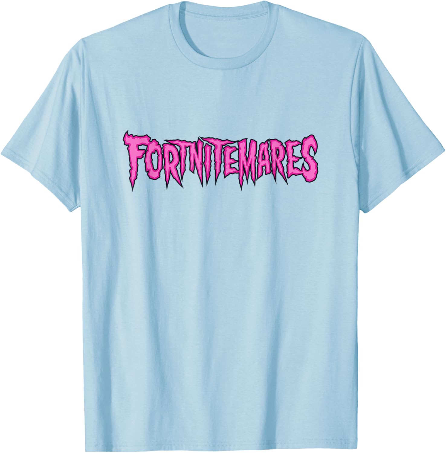Fortnite Halloween Fortnitemares Creepy Horror Movie Logo T-Shirt - 5