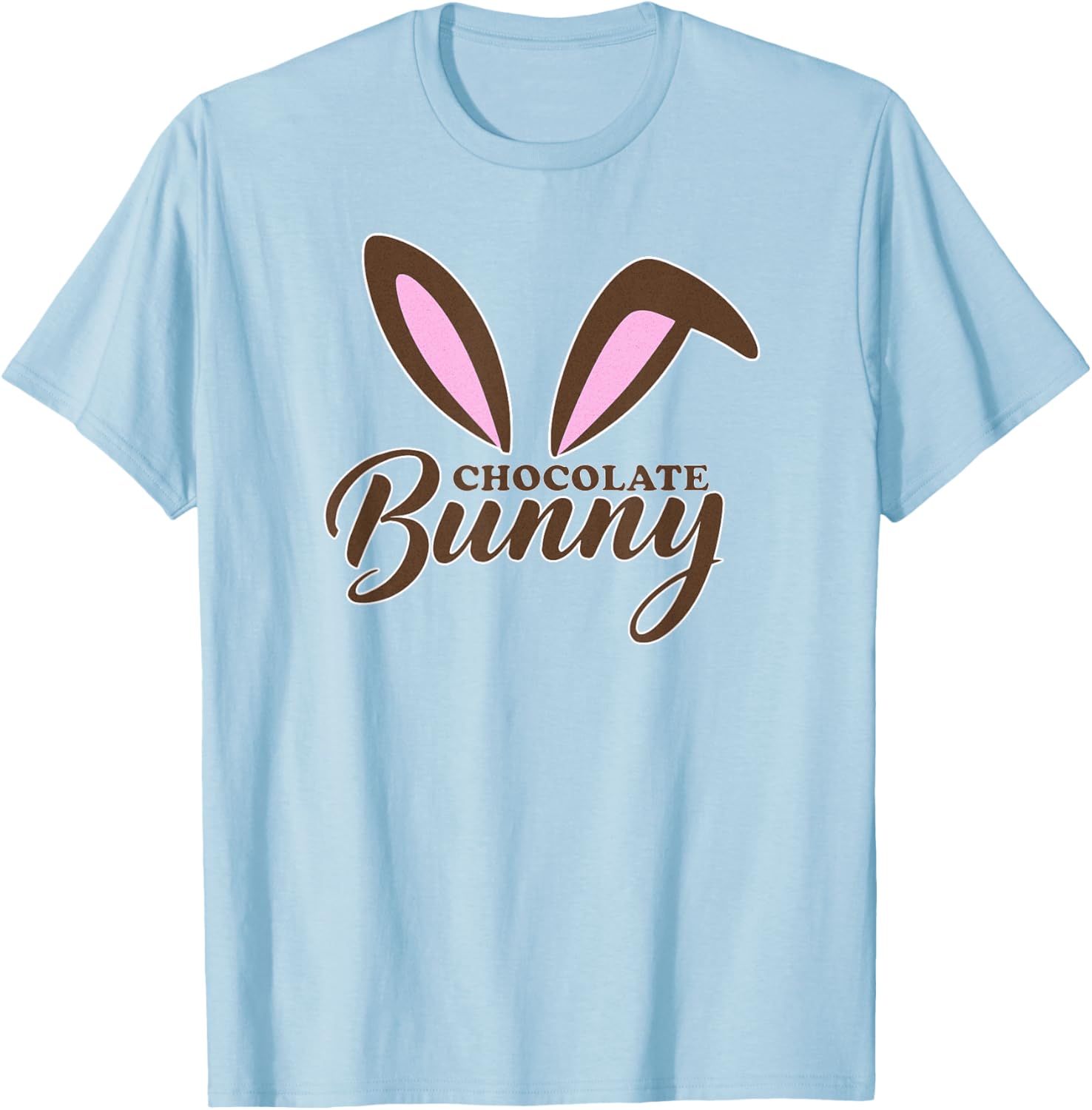 Cute Chocolate Bunny Easter Outfit T-Shirt for Kids and Adults - 3