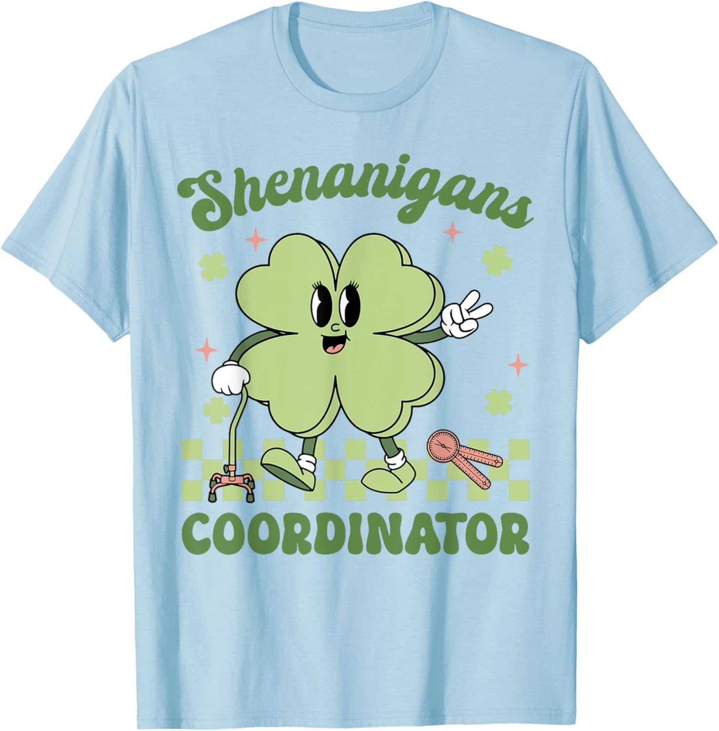 Shenanigans Coordinator Physical Therapist St Patrick's Day T-Shirt - 1
