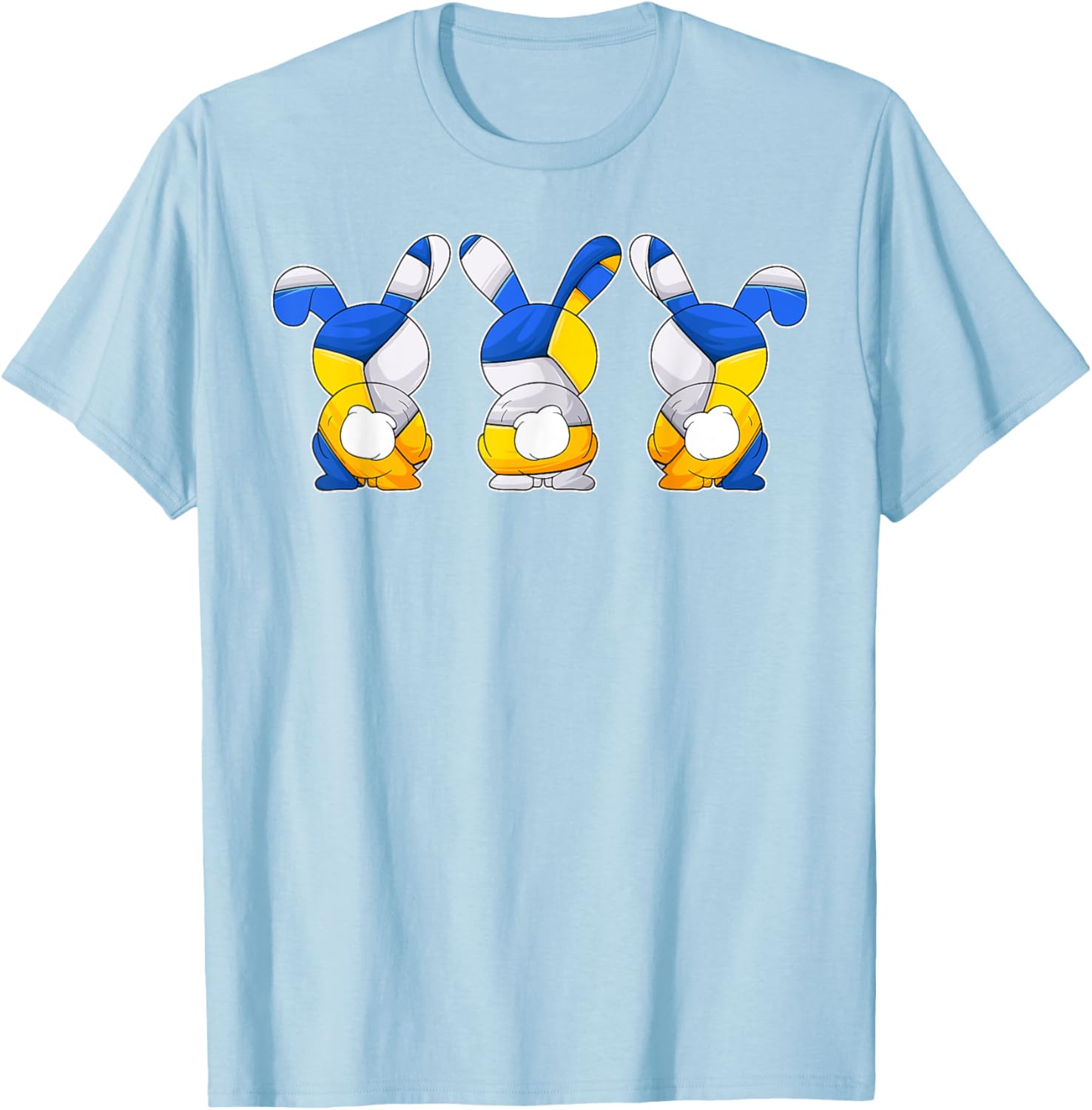 Funny Volleyball Easter Bunnies T-Shirt for Men and Boys Celebrating Easter - 15