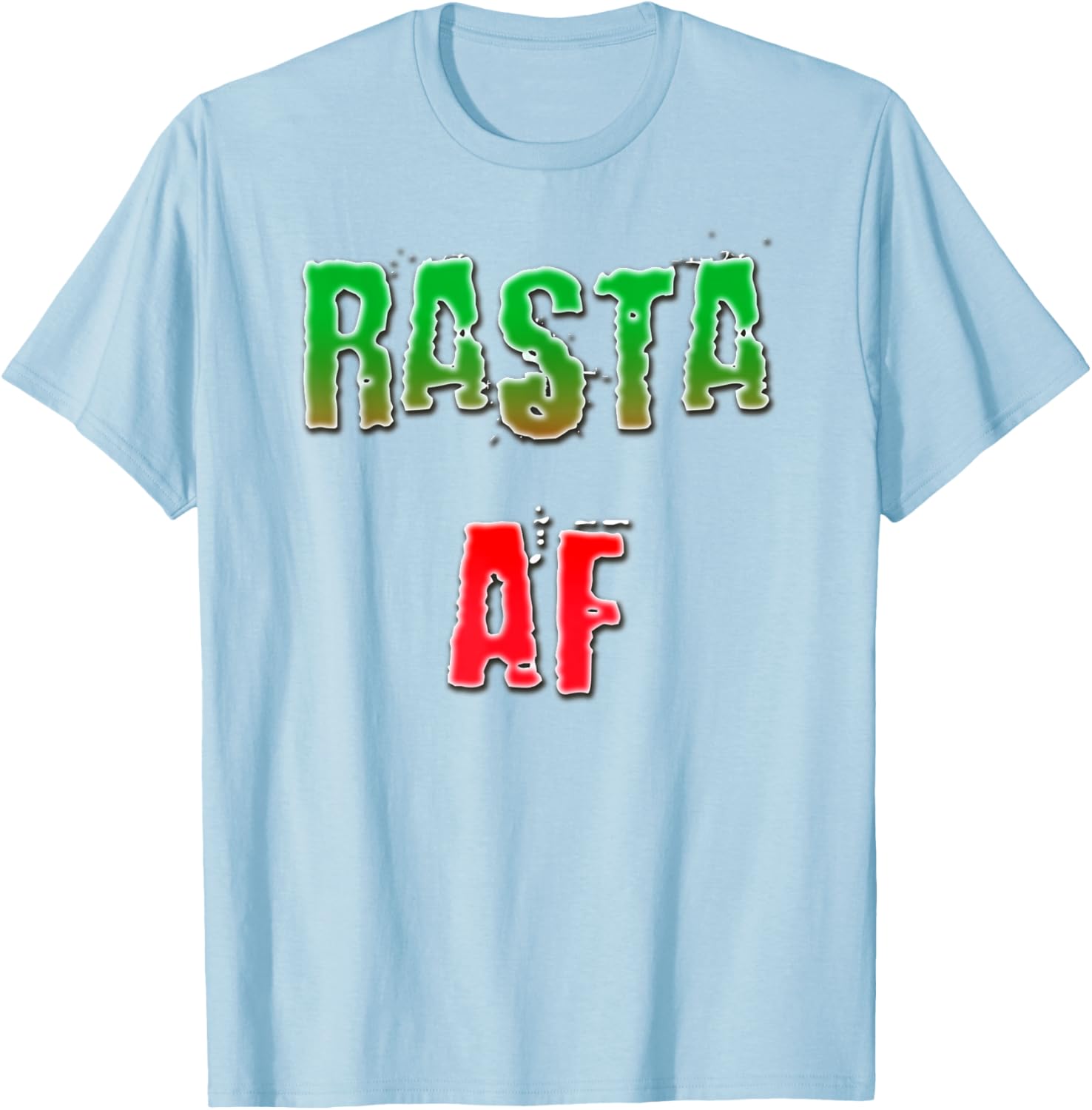 Rasta AF 3D T-Shirt for Unique Style in Clothing and Accessories - 28