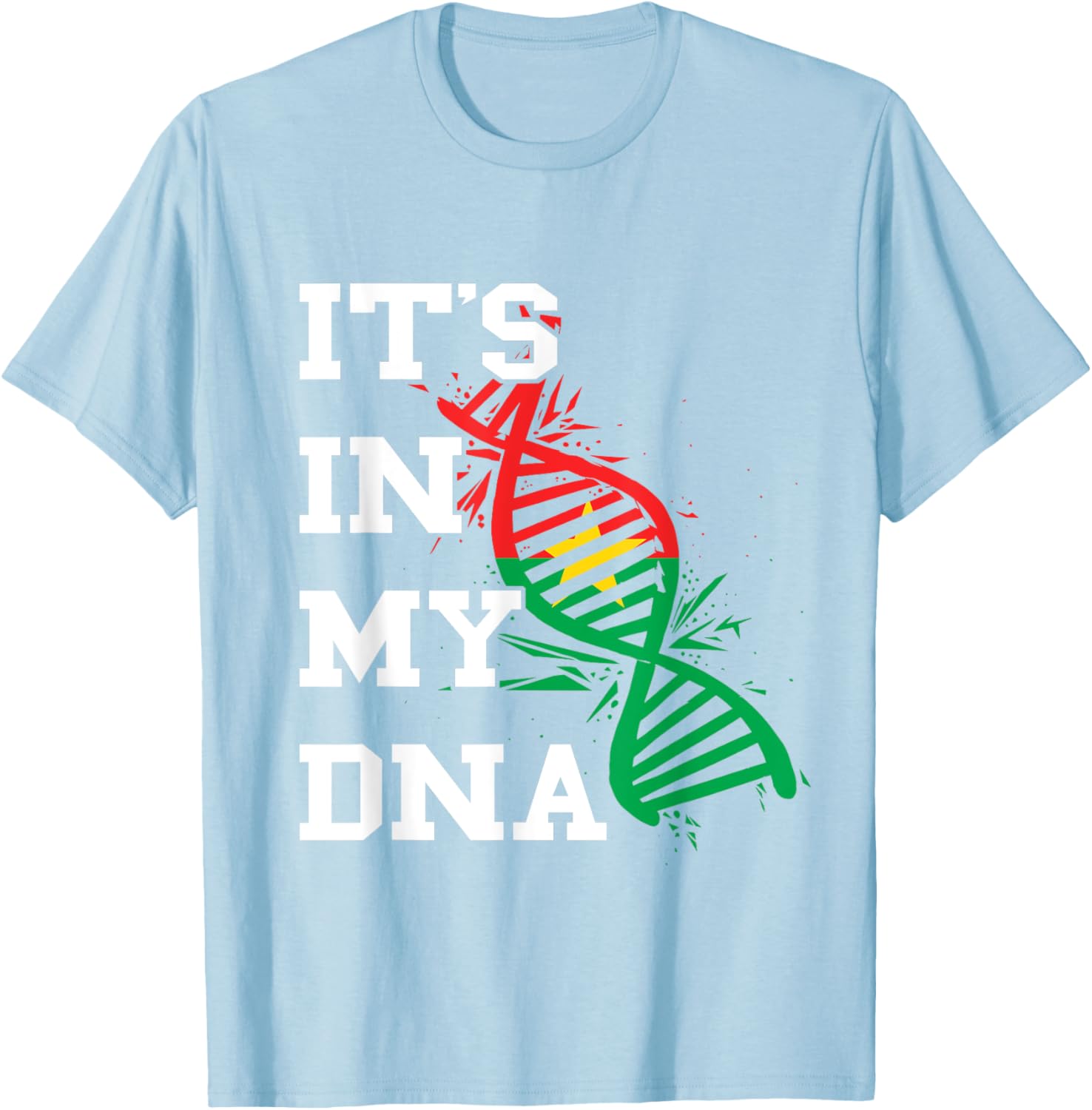 Burkina Faso Flag Its In My DNA Burkina Fasoan Roots T-Shirt - 26