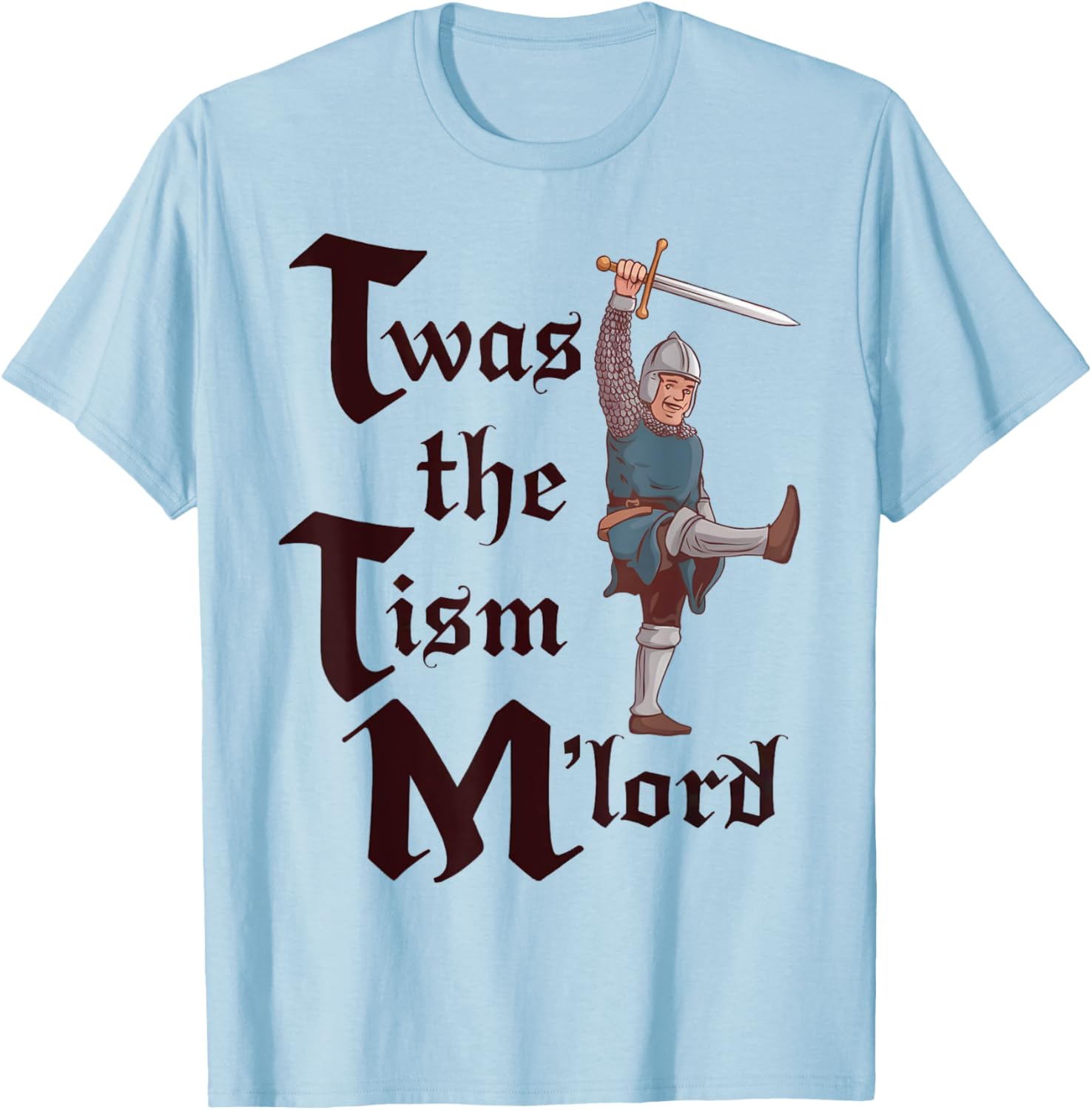 Funny Autism Awareness T-Shirt Twas The Tism M Lord for Supportive Style - 3
