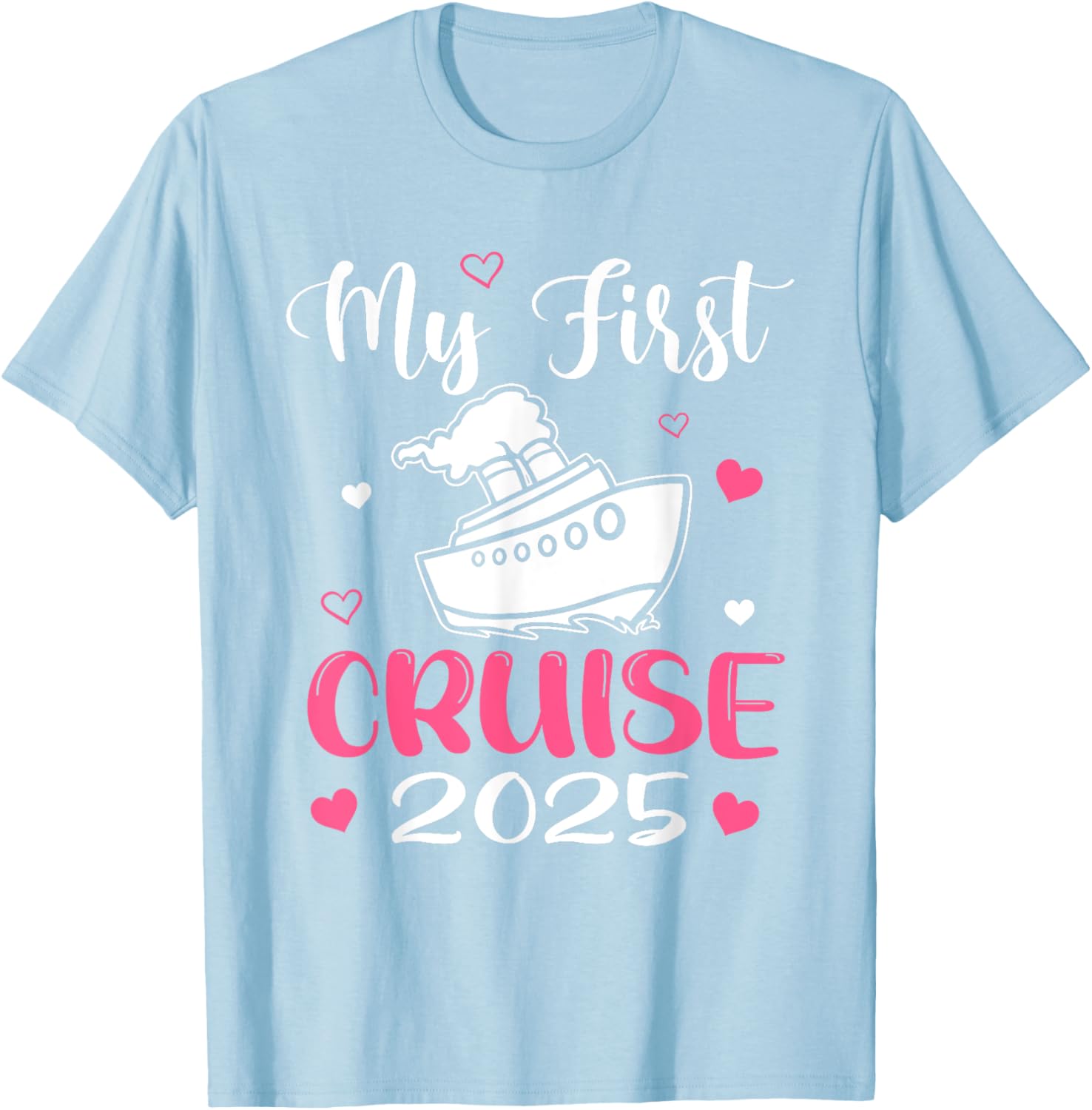 My First Cruise 2025 Family Vacation T-Shirt for Fun Adventures - 4