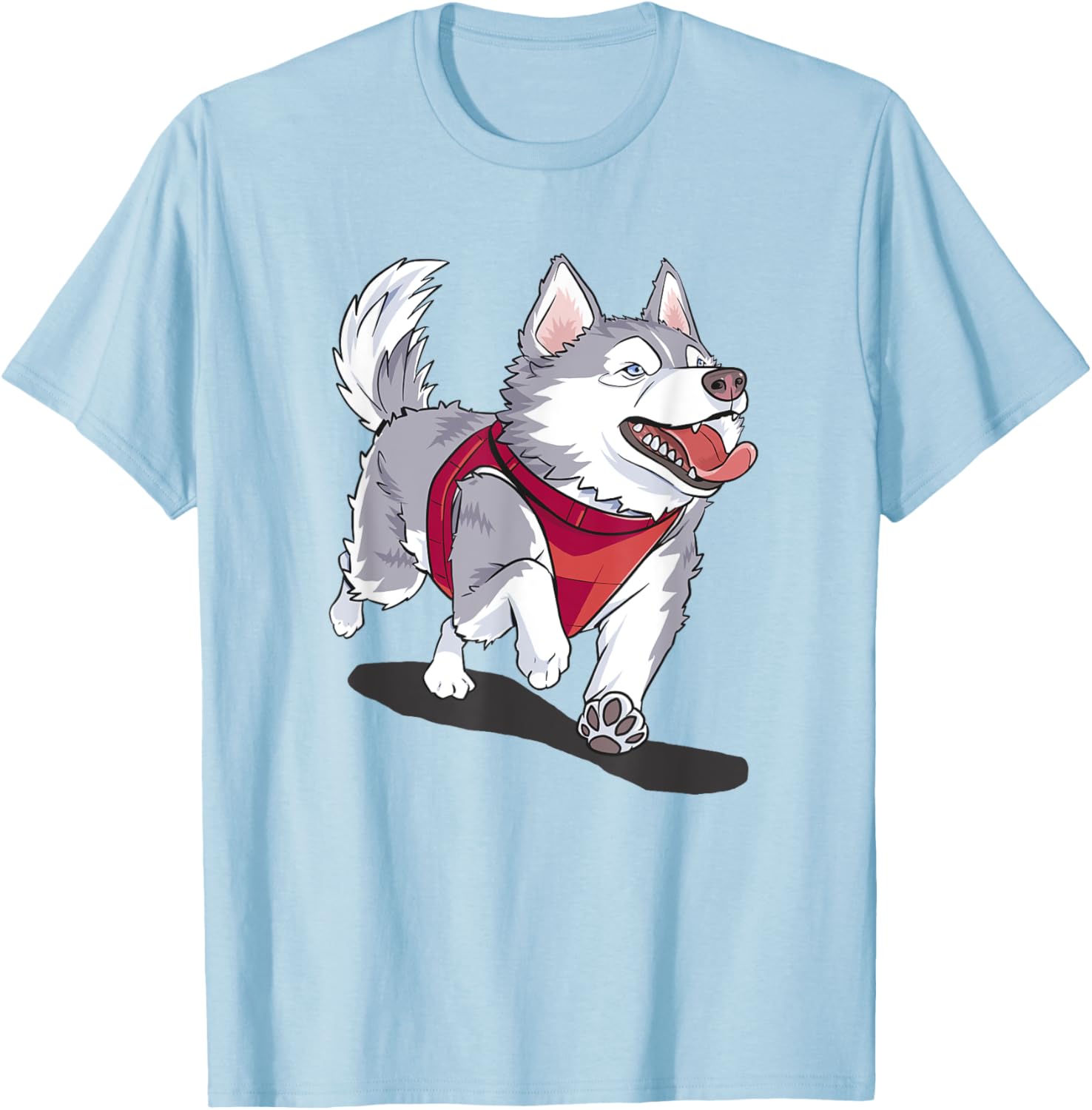 Iditarod Race Siberian Husky Mushing T-Shirt for Dog Lovers - 11
