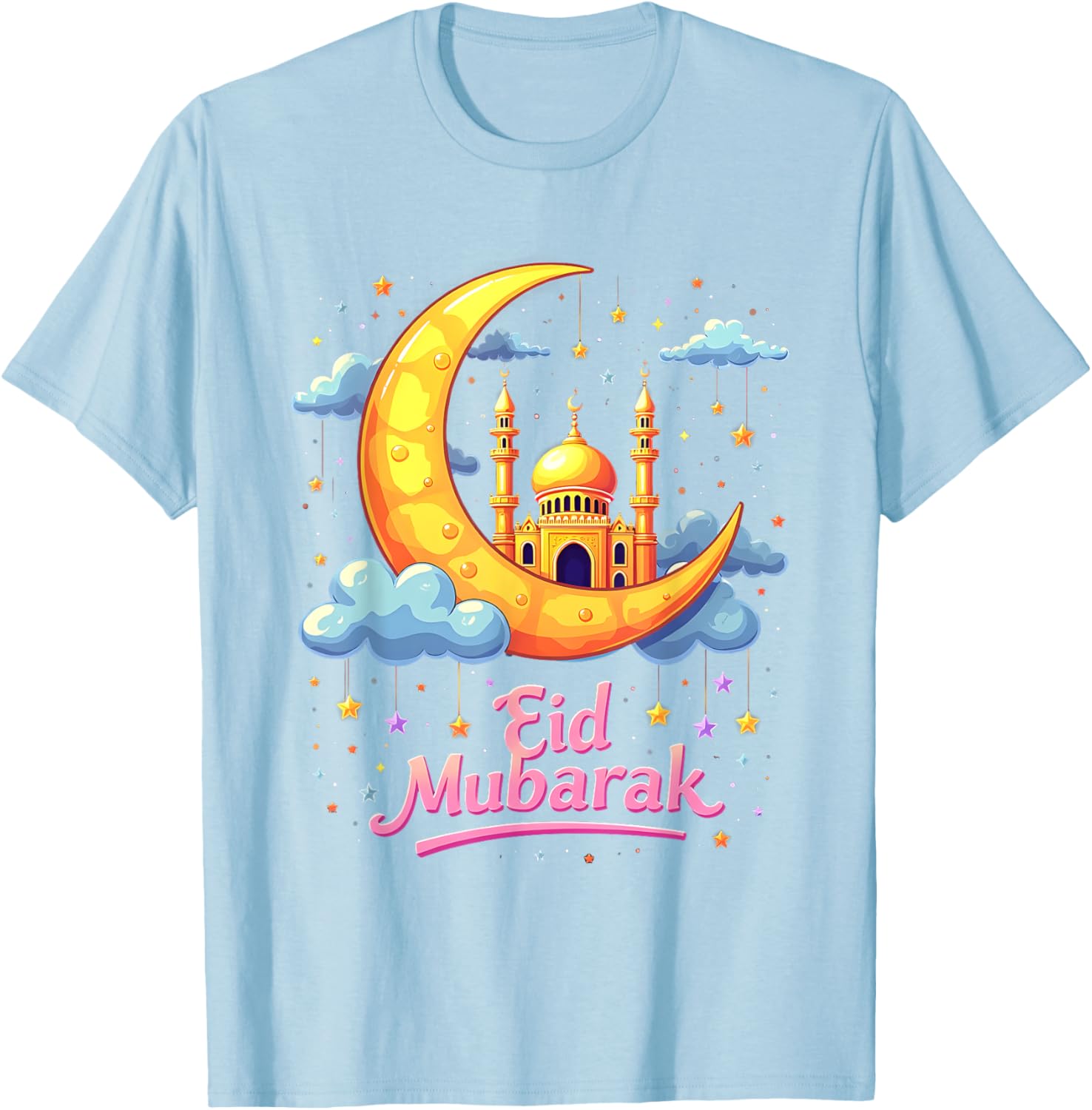 Mubarak Kareem Eid Al-Fitr T-Shirt for Happy Ramadan 2025 Celebrations - 25