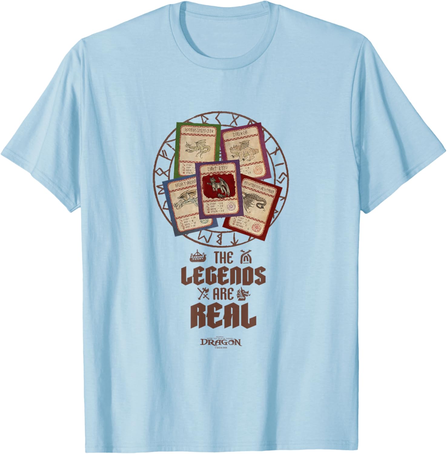 DreamWorks Dragons Legends Are Real Graphic T-Shirt for Fans and Collectors - 15