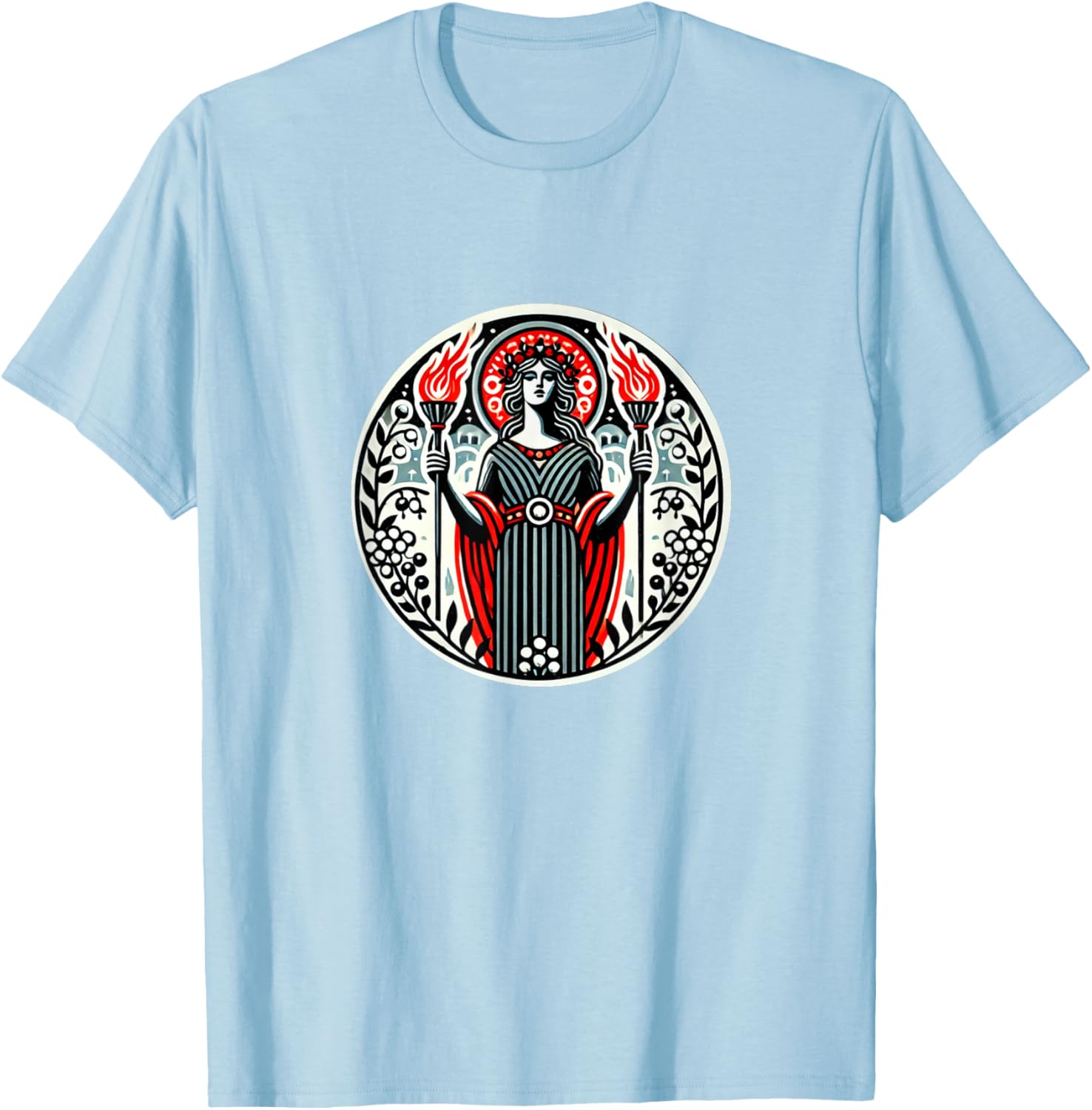 Hecate Goddess Illustration Crone T-Shirt for Unique Style Lovers - 4