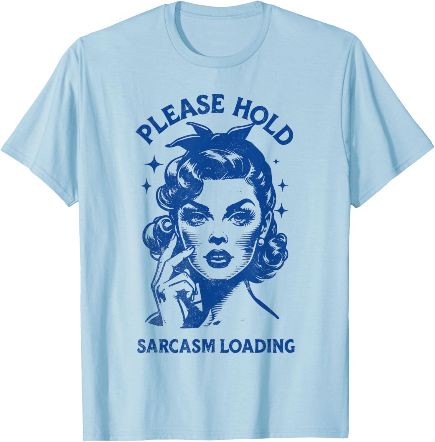 Retro Sarcasm Loading T-Shirt for Existential Dread Lovers - 2