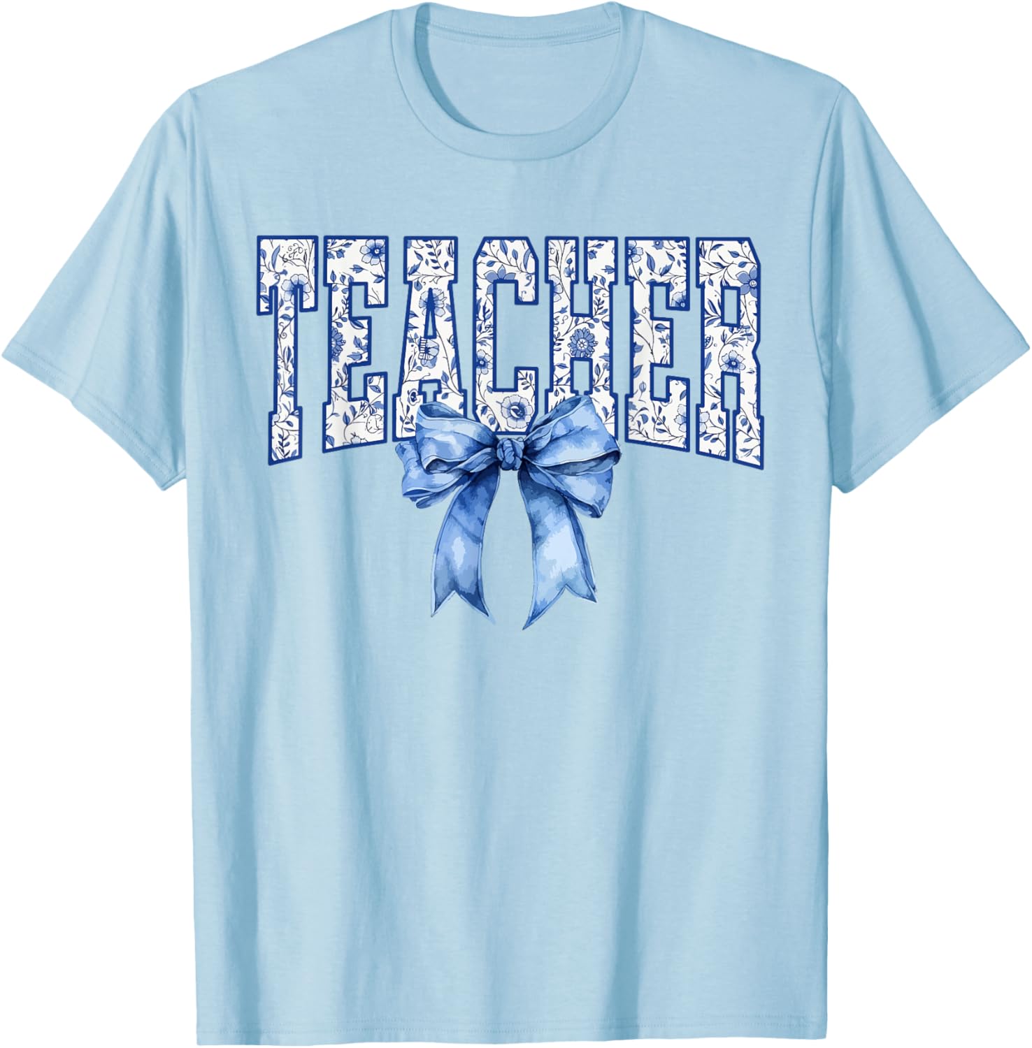 Coquette Bow Teacher Appreciation T-Shirt for Teacher Day Celebrations - 14