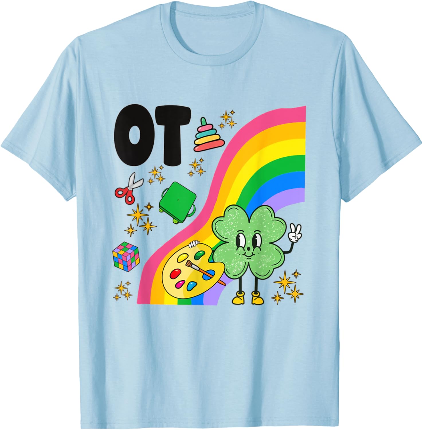 Occupational Therapy St. Patrick's Day T-Shirt for OT Assistants - 4